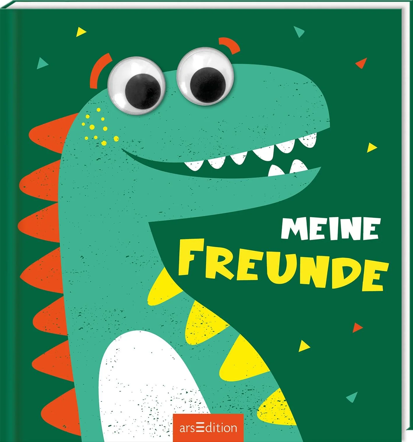 Ein lustiges Freundebuch für alle deine Freundinnen und Freunde In diesem liebevoll gestalteten Freundebuch mit witzigen Wackelaugen auf dem Cover können sich alle deine Freundinnen und Freunde eintragen. Sie können Fragen beantworten, ein Bild ausmalen und eine persönliche Botschaft für dich hinterlassen. Damit du immer eine wundervolle Erinnerung an deine Freundschaften hast!Einzigartiges Design: Die lustigen Wackelaugen auf dem Cover sorgen für ExtrafreudeFür Dinofans: Bunt gestaltete Seiten mit vielen coolen DinosauriernViel Platz: Damit alle deine Freundinnen und Freunde sich eintragen könnenAb 3 Jahren: Mit kindgerechten Fragen und vielen Möglichkeiten zum Ausmalen und Selbst-aktiv-WerdenIdeale Geschenkidee: Zum Geburtstag, für den Kindergartenstart oder einfach zwischendurchDein Freundebuch für unvergessliche ErinnerungenOb aus Kita, Kindergarten oder vielleicht schon aus der Schule – egal, woher ihr euch kennt, mit diesem Freundebuch könnt ihr euch immer an eure Freundschaft erinnern. Die bunten Seiten bieten viel Platz für Kreativität und bleibende Erinnerungen. Ein toller und langlebiger Begleiter, der die Erinnerungen an jede Freundschaft noch schöner macht!