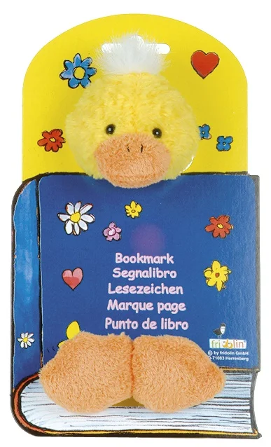 Dieses&nbsp;qualitativ&nbsp;hochwertig&nbsp;verarbeitete&nbsp;Lesezeichen&nbsp;ist&nbsp;mit&nbsp;einem&nbsp;dehnbaren&nbsp;Band&nbsp;ausgestattet&nbsp;und&nbsp;lässt&nbsp;sich&nbsp;dadurch&nbsp;in&nbsp;Büchern&nbsp;verschiedener&nbsp;Größe&nbsp;verwenden.&nbsp;Die&nbsp;Plüschfiguren&nbsp;haben&nbsp;eine&nbsp;sehr&nbsp;angenehme&nbsp;Haptik.Ein&nbsp;tolles&nbsp;Geschenk&nbsp;-&nbsp;Nicht&nbsp;nur&nbsp;Kinder.&nbsp;Auch&nbsp;für&nbsp;Erwachsenen&nbsp;bei&nbsp;Buchgeschenken&nbsp;ein&nbsp;lustiges&nbsp;Extra!• Material:&nbsp;Stoff/Plüsch&nbsp;und&nbsp;Gummiband• Waschmaschinen&nbsp;geeignet