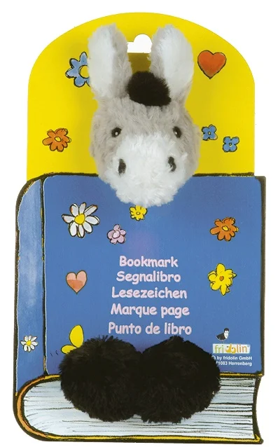 Dieses&nbsp;qualitativ&nbsp;hochwertig&nbsp;verarbeitete&nbsp;Lesezeichen&nbsp;ist&nbsp;mit&nbsp;einem&nbsp;dehnbaren&nbsp;Band&nbsp;ausgestattet&nbsp;und&nbsp;lässt&nbsp;sich&nbsp;dadurch&nbsp;in&nbsp;Büchern&nbsp;verschiedener&nbsp;Größe&nbsp;verwenden.&nbsp;Die&nbsp;Plüschfiguren&nbsp;haben&nbsp;eine&nbsp;sehr&nbsp;angenehme&nbsp;Haptik.Ein&nbsp;tolles&nbsp;Geschenk&nbsp;-&nbsp;Nicht&nbsp;nur&nbsp;Kinder.&nbsp;Auch&nbsp;für&nbsp;Erwachsenen&nbsp;bei&nbsp;Buchgeschenken&nbsp;ein&nbsp;lustiges&nbsp;Extra!• Material:&nbsp;Stoff/Plüsch&nbsp;und&nbsp;Gummiband• Waschmaschinen&nbsp;geeignet