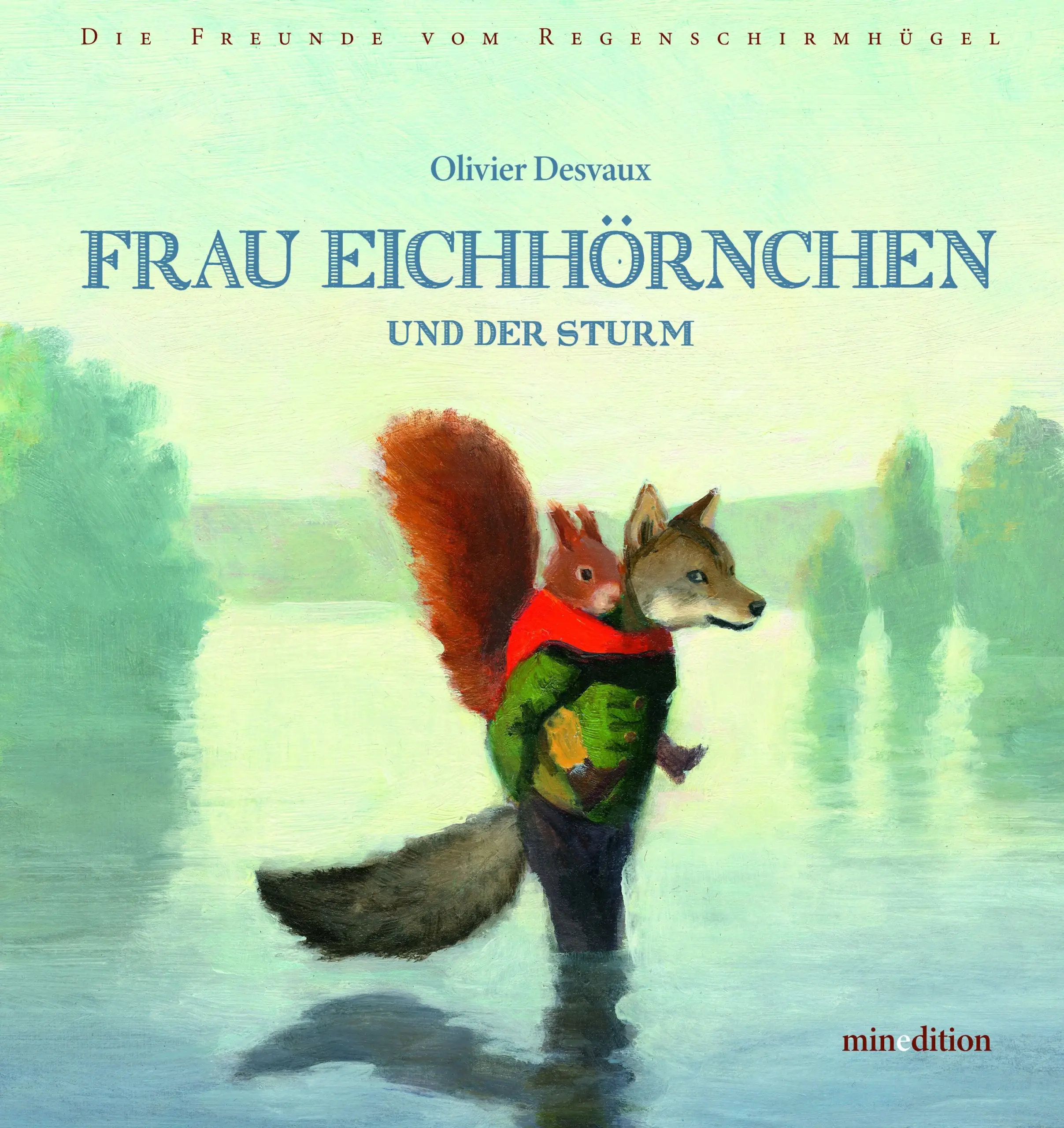 Stürmische Zeiten auf dem Regenschirmhügel! Ein heftiger Sturm bricht los, der Wald wird überschwemmt, Bäume werden entwurzelt. Schnell müssen die Freunde des Regenschirmhügels Schutz suchen! Frau Eichhörnchen hat ihr Zuhause verloren, da findet sie eine seltsame Kiste, in der sie sich verstecken kann. Sie schläft ein und merkt nicht, dass das Wasser immer weiter steigt. Doch ihre Freunde lassen sie nicht im Stich. • Dritter Band der Reihe “Die Freunde vom Regenschirmhügel“ • Wunderschöne Illustrationen • Aktuelles Thema Umweltschutz