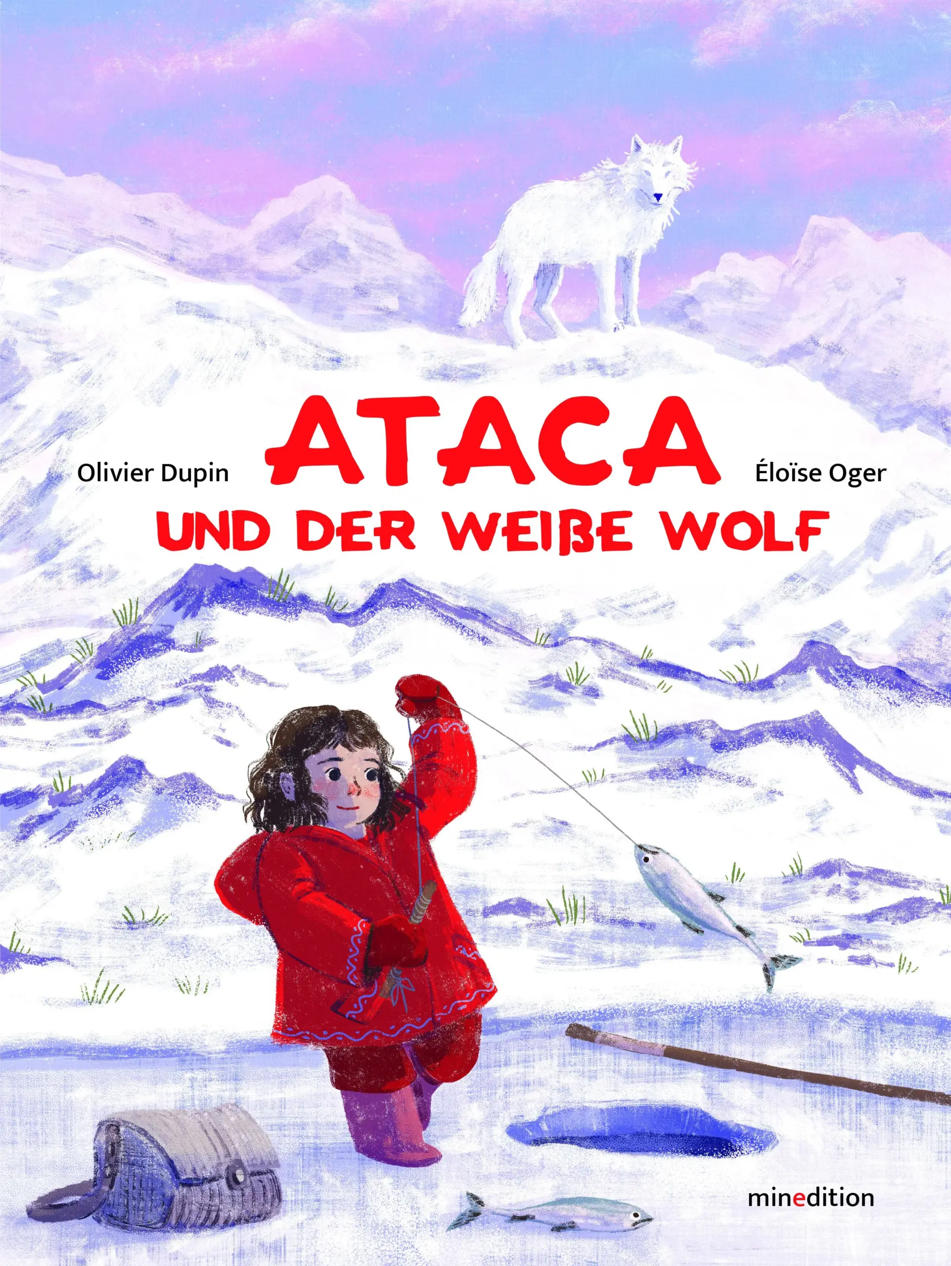 Auf ihrem Nachhauseweg vom Angeln trifft Ataca auf einen Eisbären. Sie hat Mitleid mit dem mageren Tier und überlässt ihm einen ihrer Fische. Als ein weißer Wolf ihre Großmutter angreifen will, taucht der Bär ganz plötzlich wieder auf ... • Über Mut und Fürsorge • Vermittelt die Lebenswelt von Menschen am Nordpol Wunderschöne Schneelandschaften!