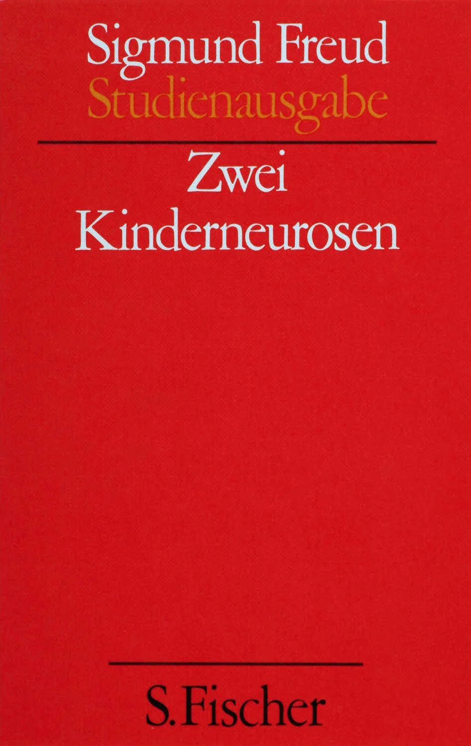 Zur AusgabeDie 'Studienausgabe' (10 Bände plus Nachtragsband) umfaßt etwa zwei Drittel der in der 'Standard Edition' enthaltenen Freud-Texte; der Herausgeber der berühmten englischen Freud-Ausgabe, James Strachey, hat an der Konzeption der 'Studienausgabe' noch selbst mitgewirkt. Bis heute ist die 'Studienausgabe' die einzige kritische deutschsprachige Ausgabe des Hauptteils von Freuds Œuvre. Die Bände sind nach Themen geordnet, wodurch dem Leser eine rasche Orientierung im vielgestaltigen Werk Freuds ermöglicht wird. Innerhalb der mit umfangreichem editorischen Apparat ausgestatteten Bände gilt das chronologische Gliederungsprinzip.