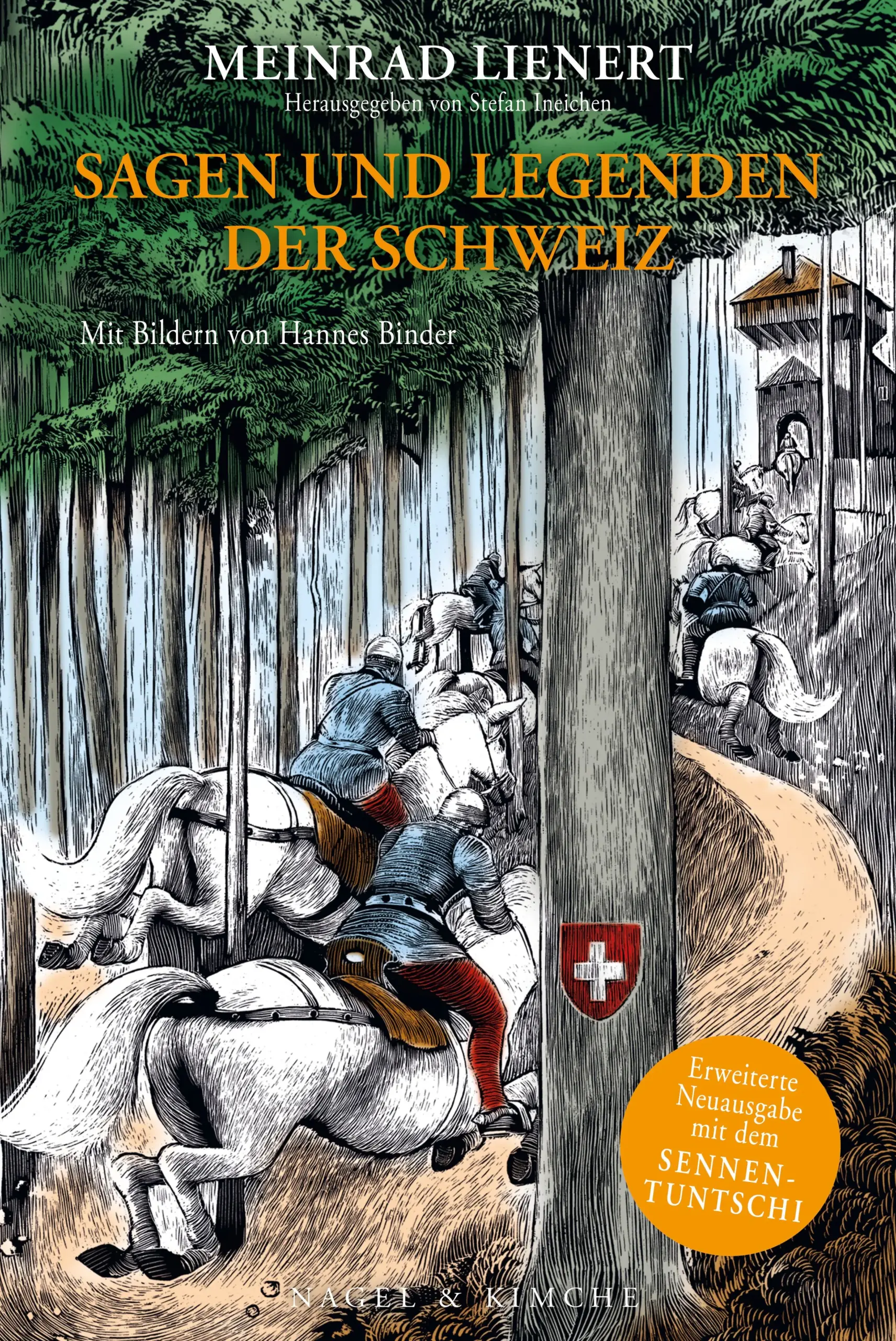 Der Stier von Uri, die Teufelsbrücke, der versteinerte Ritter. Gruselig und wunderbar, diese Geschichten von urtümlichen Kräften, Geistern und Gebräuchen der alten Schweiz. Wie der Urner Landammann den Teufel betrog, indem er über die fertig in den Berg gebaute Brücke ein Zicklein hinüberschickte, oder wie Tell zum Mythos wurde - das lässt sich hier nochmals genau nachlesen. In der vom Spezialisten Stefan Ineichen erweiterte Neuausgabe kommen nun einige Kostbarkeiten hinzu, darunter das Märchen vom Sennentuntschi oder die Geschichte vom listigen Habsburger. Hannes Binder hat mit magischer Feder neue Bilder hinzugefügt, und so lassen sich die schön schaurigen Erzählungen ganz neu entdecken.