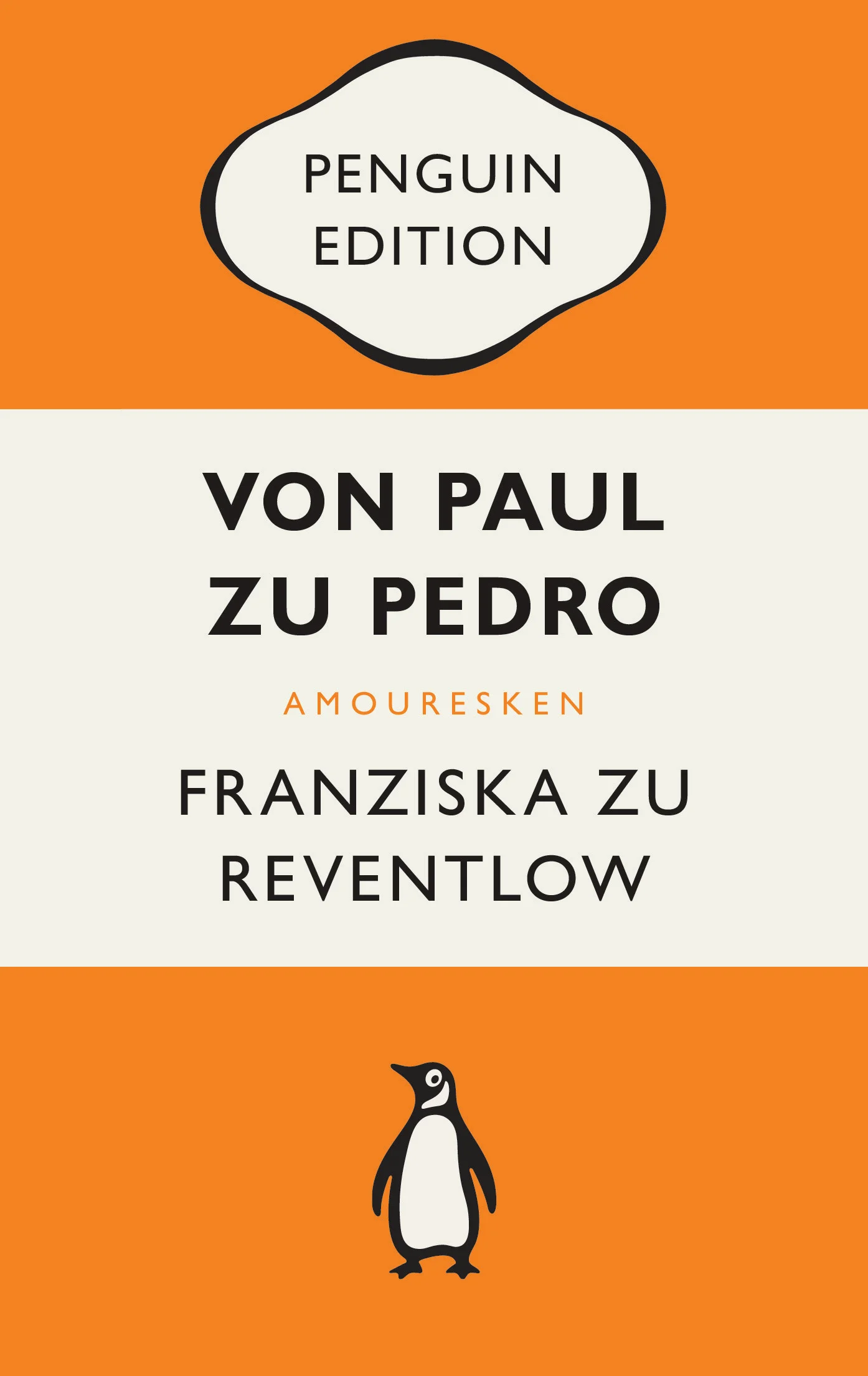Geistreiche und vergnügliche Männertypologie einer BohemiennePauls und Pedros gab es einige im Leben der sogenannten «Skandalgräfin» Franziska zu Reventlow. Und sie weiß mit viel Charme und Esprit über diese Männer zu berichten: über den Hilfsbereiten, über den Anhänglichen, über den Geheimnisvollen oder über den Schaumschläger. In Form von Briefen gewährt die Ich-Erzählerin tiefe Einblicke in ihr unkonventionelles Liebesleben, den Alltag einer modernen Frau, die unabhängig bleiben möchte, sowie die illustre Gesellschaft der Münchner Bohème.Künstlerin, Avantgardistin, Bohemienne, Freidenkerin – Franziska zu Reventlow, die bereits im Alter von 47 Jahren verstarb, war eine der ungewöhnlichsten Frauen der deutschen Geschichte und wurde als Schriftstellerin nur allzu häufig verkannt.PENGUIN EDITION. Zeitlos, kultig, bunt. – Ausgezeichnet mit dem German Brand Award 2022