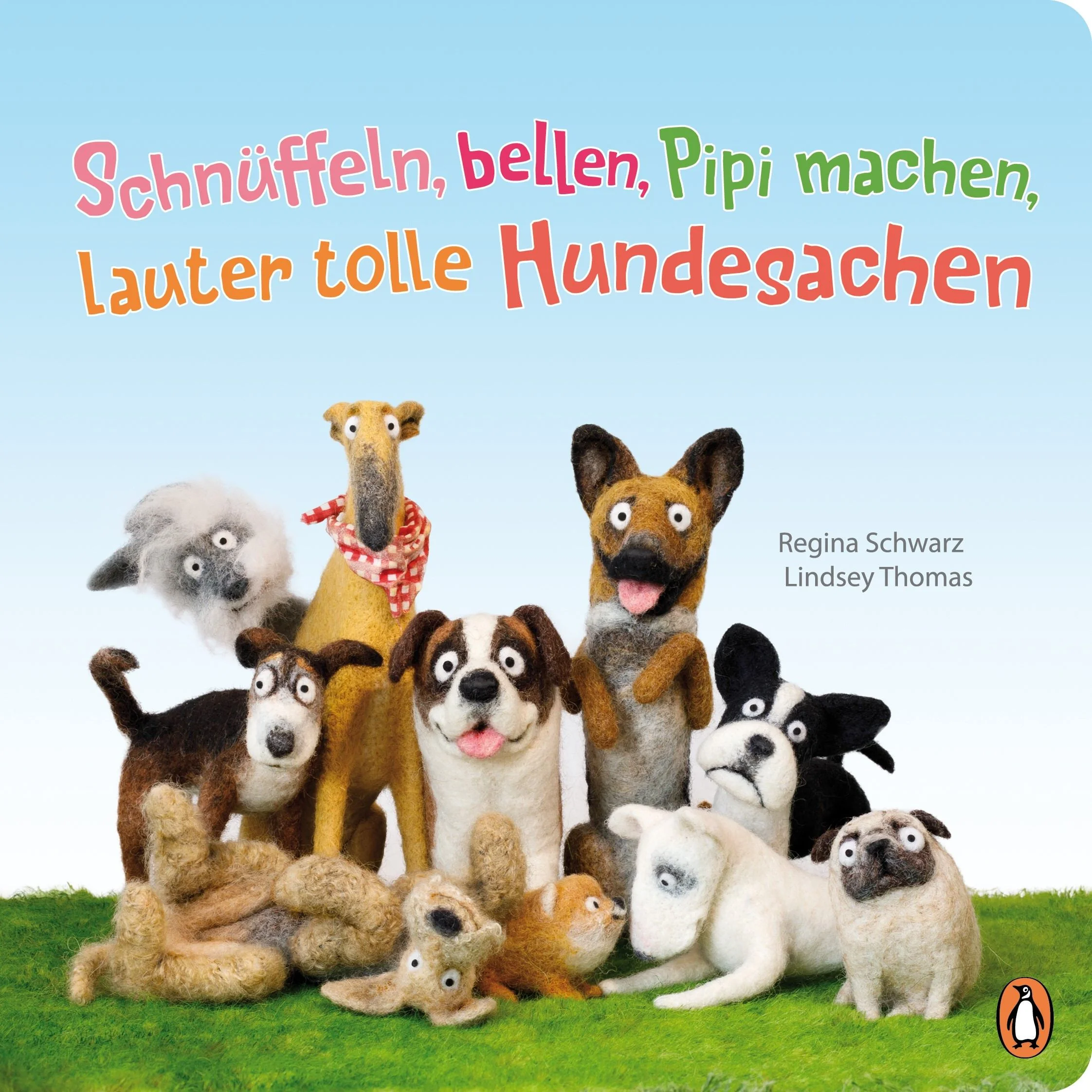 Fabelhafter Hundequatsch in lustigen ReimenHunde sind einfach ... WAU! Und egal ob Mops, Collie, Schnauzer, Dackel oder Pudel – sie alle erleben den ganzen Tag sooo viel! Was genau, willst du wissen? Na, schnüffeln und bellen, toben und spielen, Leckerlis schnappen und Pipi machen: Das sind die tollsten Hundesachen!Ein wunderbar gereimtes Pappbilderbuch zum Immer-wieder-Anschauen für alle Hundefans und Kinder ab 2 Jahren.