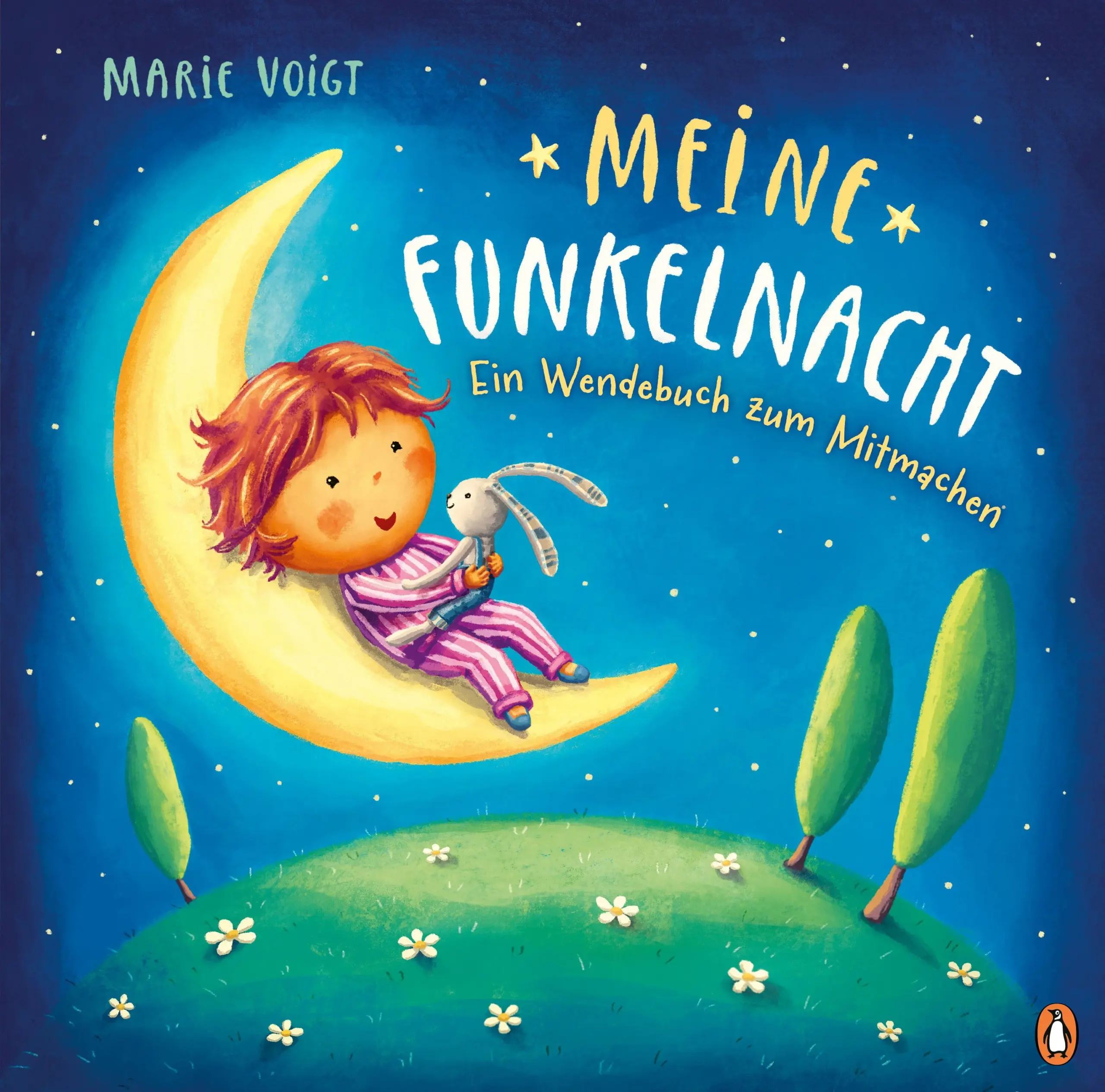 Das Wunder von Tag und NachtNicht nur der Tag ist wichtig für die Entwicklung von Kindern – genauso wichtig ist die Nacht, in der die Erlebnisse des Tages verarbeitet werden. Dieses besondere Bilderbuch verdeutlicht dies durch das Konzept des »Wendebuchs«. Auf liebevolle Art und Weise erzählt Marie Voigt von den wichtigen Dingen und Momenten des Lebens, sie bestärkt die Kinder und zeigt, was Besonderes in uns allen steckt.Ein wunderschön atmosphärisches Bilderbuch für Kinder ab 4 Jahren, das die Träume und Wünsche von Kindern in fantasievolle Bilder und Texte überträgtAusstattung: Mit fbg. Illustrationen