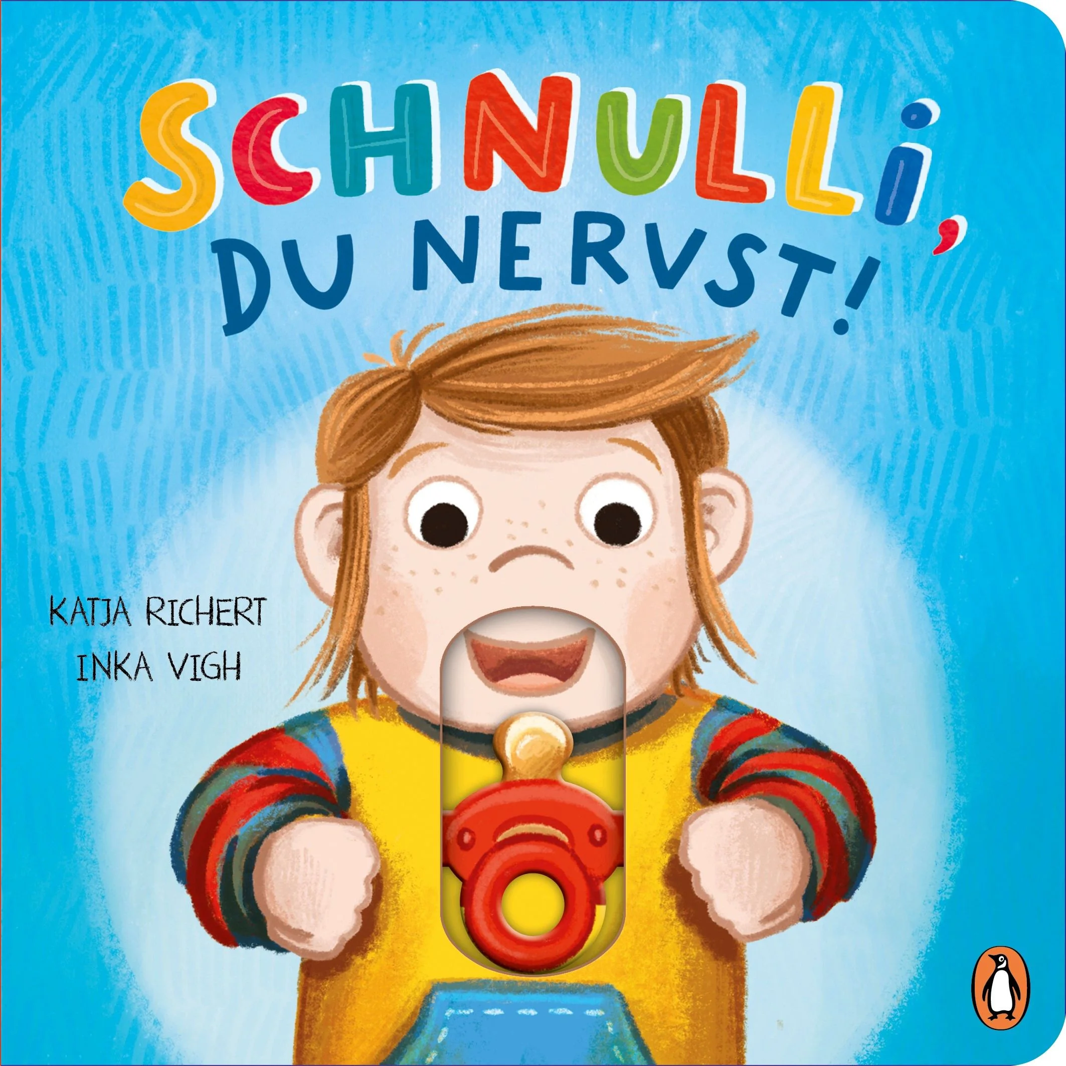 Auf Nimmerwiedersehen, Schnulli!Oskar hat es tatsächlich geschafft! Er braucht keinen Schnuller mehr. Doch sein Schnulli will das einfach nicht begreifen. Egal, was Oskar tut, Schnulli taucht immer wieder auf – ob beim Möhrenernten, Angeln, im Sandkasten oder beim Baden. Schnulli kann sich nicht von Oskar trennen. Da hilft nur eines: Wusch, und ab die Post zu den anderen »Babysachen«!Ein lustiges Pappbilderbuch für Kinder ab 2 Jahren mit vielen Schiebern – für eine schöne schnullifreie Zeit! Ausstattung: Mit fbg.Illustrationen und Schiebern