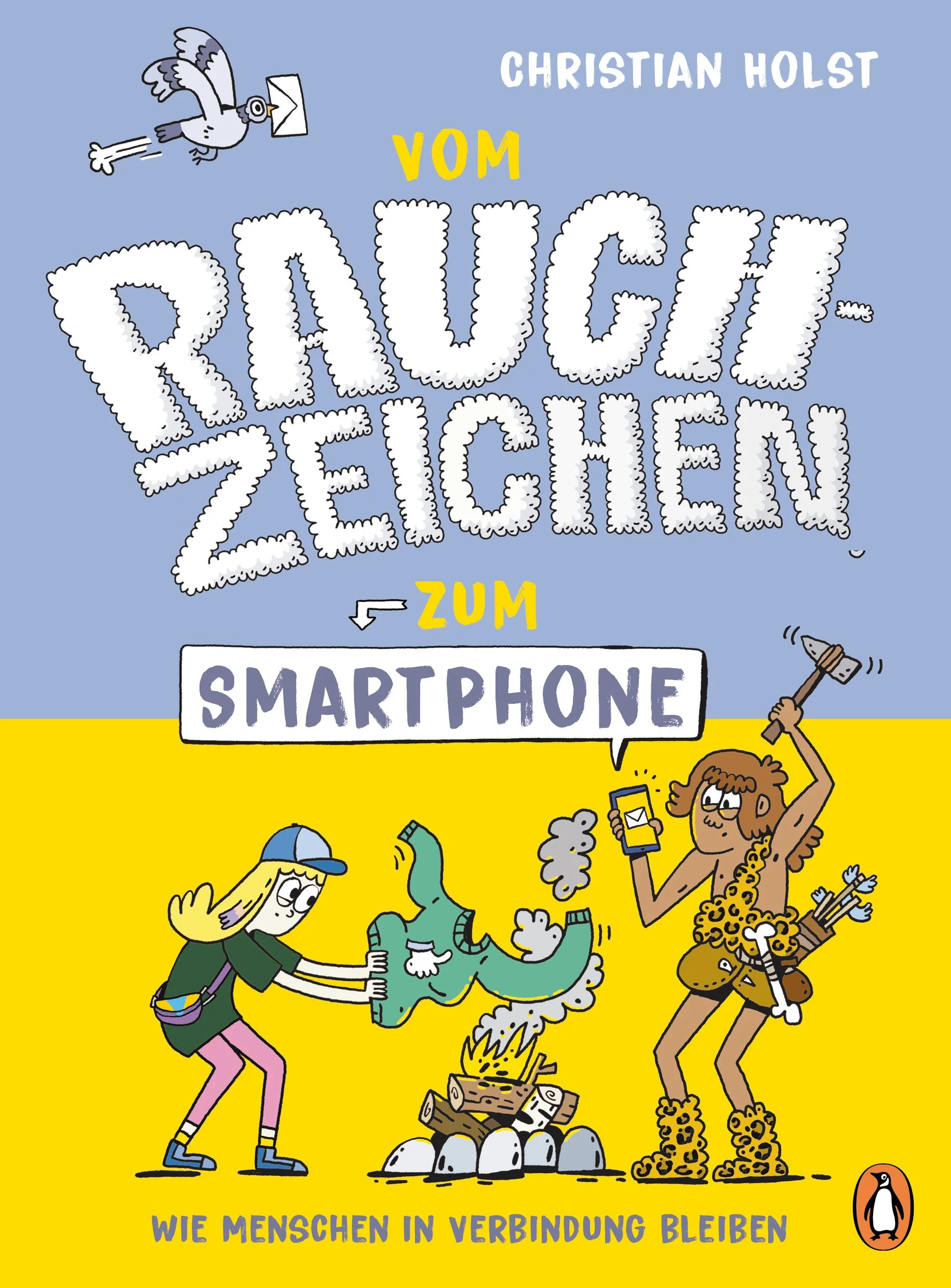 Kommunikation: Von der Steinzeit ins MetaversumSmartphones, Social Media und das World Wide Web – schon Kinder nutzen heute modernste Technik zur Kommunikation. Eine Welt ohne digitale Medien ist für sie kaum noch vorstellbar. Doch wie sind Menschen in Verbindung geblieben, bevor Smartphones und das Internet erfunden waren? Wie haben sie Informationen ausgetauscht, als es noch keine Satelliten, kein Telefon und noch nicht einmal elektrischen Strom gab? Christian Holst erzählt leicht, witzig und mit vielen Fun Facts, was sich die Menschen im Laufe der Geschichte alles ausgedacht haben, um über Zeit und Raum hinweg zu kommunizieren: angefangen mit Rauchzeichen und Buschtrommeln über Brieftauben und Telegrafen bis in unsere digitale Gegenwart. Dazu gibt es interaktive Zusatzelemente wie Bastel-Ideen, Rätsel und Experimente - ein Mitmachbuch für clevere Kids, spannend und hochaktuell.