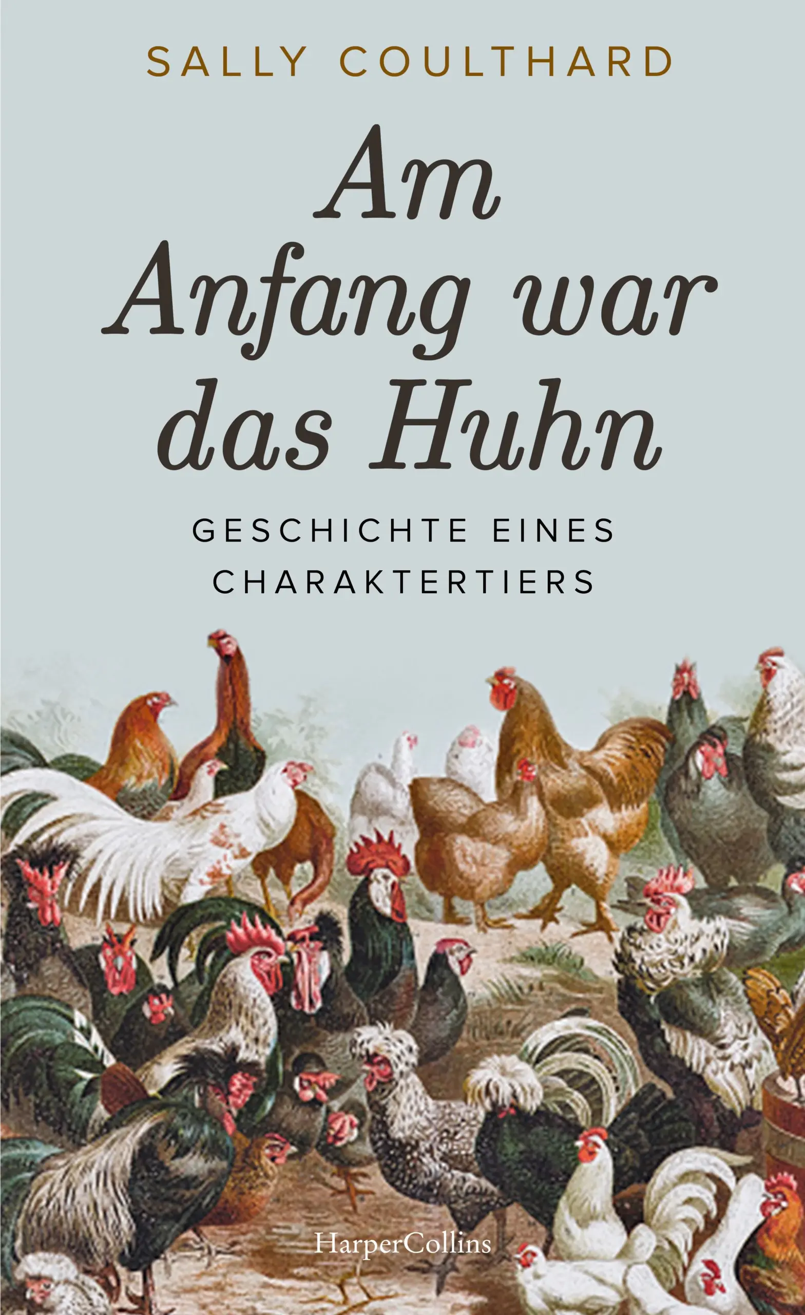 Willkommen in der wundersamen Welt der Hühner Das Huhn kann nur wenige Meter weit fliegen, und dennoch hat es als einziger Nachfahre der Dinosaurier die Welt erobert. Auf der Erde leben heute mehr als zwanzig Milliarden Hühner. Auf jeden Menschen kommen drei. Vielleicht verkörpert das Huhn deshalb unser widersprüchliches Verhältnis zu Tieren am besten: Es ist sowohl geliebtes Haustier als auch Produkt einer ausgeuferten Massentierhaltung.»Am Anfang war das Huhn« erzählt von der jahrtausendealten Beziehung zwischen Mensch und Huhn: von seiner kultischen Verehrung im Alten Ägypten bis zu seinem Einzug in unsere Vorstadtgärten während der Coronapandemie. In allen Epochen waren wir und die Hühner gemeinsam unterwegs. Doch was wissen wir wirklich über unsere eierlegenden Gefährten? Welche Geschichten erzählen uns Rassen wie das uralte Bankivahuhn, der kämpferische Malaie oder das in königlichen Gärten pickende Cochin-Huhn?Unterhaltsam wie erkenntnisreich bringt uns die Anthropologin Sally Coulthard die schillernde Vielfalt der Hennen und Hähne näher.