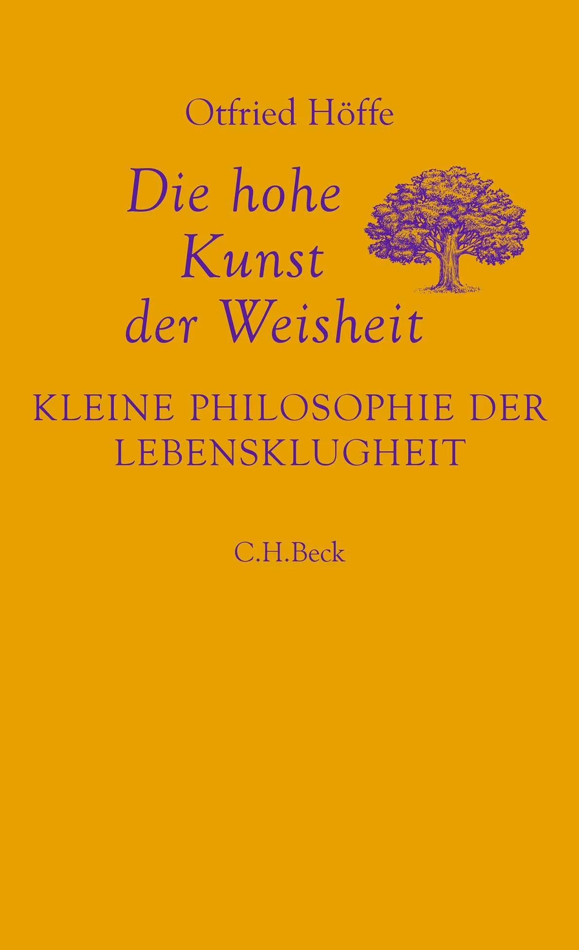 Philosophie trifft Lebenskunst: Otfried Höffe über den Schlüssel zum guten Leben Weisheit ist ein schillernder Begriff: Wir alle verbinden damit etwas besonders Wertvolles, wir schätzen weise Menschen und weise Entscheidungen, aber gleichzeitig spielt Weisheit in unserem Leben kaum eine Rolle. In seinem neuen Buch bringt uns Otfried Höffe die hohe Kunst der Weisheit wieder nahe. Er zeigt uns, dass sie kein unerreichbares Ideal ist, sondern ein Maßstab für das gute Leben, den wir wieder entdecken sollten. Weisheit beschreibt eine umfassende Daseinsorientierung. In Streifzügen durch die Geschichte des philosophischen Nachdenkens, die Glücksforschungen der Psychologie und die außereuropäische Weisheitsliteratur erkundet Otfried Höffe ihre verschiedenen Gestalten. Dabei geht es insbesondere um die Lebensklugheit die Fähigkeit, das Leben als Ganzes zu begreifen und sich den Fragen zu widmen, die Menschen tief im Innersten bewegen. Es geht um die stoische Fähigkeit, selbst die schlimmsten Widrigkeiten in Gelassenheit zu ertragen und seine Eigenständigkeit und Freiheit zu bewahren. Ebenso geht es um die Weisheit, die darin liegt, ein bestimmtes Metier oder Handwerk auf herausragende Weise zu beherrschen. Und weil nicht bloß die Frage nach dem Wesen der Weisheit, sondern auch die Suche nach Wegen, sie zu erwerben, ein allgemeinmenschliches Ziel ist, geht es auch stets darum, wie und wie weit man Weisheit lernen kann. 