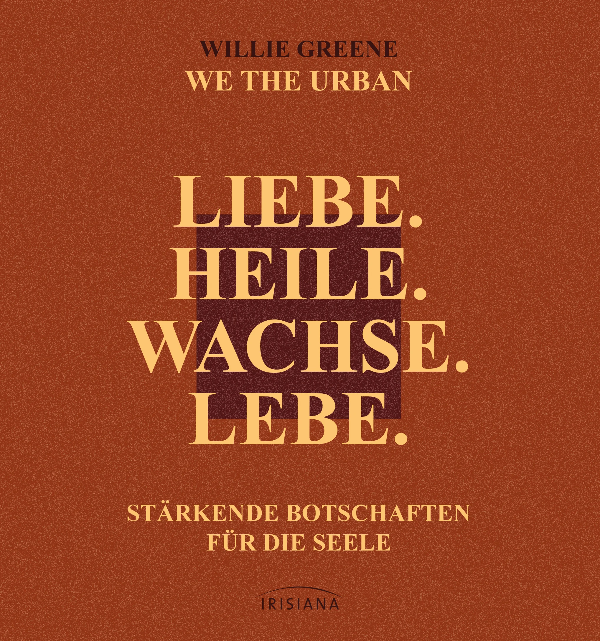 Lass dein Licht erstrahlen. Jeden Tag.Willie Greene inspiriert als Gründer, Autor und Designer von WE THE URBAN Millionen von Menschen auf Instagram. Seine Beiträge werden geteilt, an Wände gepinnt und motivieren täglich zur Reflexion und persönlichen Entwicklung.In diesem Buch bündelt Willie die Magie und die Botschaften von WE THE URBAN. Er präsentiert fesselnde, kraftvolle Essays, praktische Mini-Programme und seine typischen Affirmationen, von denen viele hier exklusiv und zum ersten Mal erscheinen.Die in Willies unverwechselbarer Farbensprache gestalteten Seiten sind über die Lektüre hinaus ein wahres Erlebnis.Einfühlsam, inspirierend und stärkend ist dieses Buch ein täglicher Begleiter für jeden auf dem Weg zu Selbstliebe, Selbstakzeptanz und Selbstbefreiung.