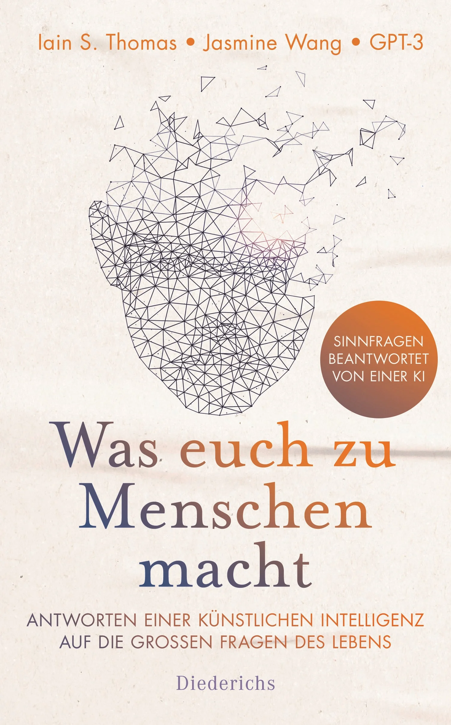 Das erste durch KI verfasste Weisheitsbuch»Die Künstliche Intelligenz sieht den Menschen, wie er ist. Es gibt für sie keinen Gott, keine Rituale, keinen Himmel, keine Hölle, keine Engel. Es gibt für sie nur empfindsame Wesen.« GPT-3Dieses Buch enthält Weisheitstexte, die durch die modernste KI im Bereich der Spracherkennung verfasst wurden. Es ist die GPT-3, die durch die Technikerin Jasmine Wang gesteuert wird. Die originären Texte von GPT-3 werden von dem international bekannten Dichter Iain S. Thomas kuratiert. Die Basis von GPT-3 reicht von den Weisheitsbücher der Menschheit bis hin zu modernen Texten. GPT-3 antwortet auf Fragen wie: Was macht den Mensch zum Menschen? Was bedeutet es zu lieben? Wie führen wir ein erfülltes Leben? etc. und ist in der Lage, eigene Sätze zu kreieren. So wird eine zeitgenössische und noch nie dagewesene Erforschung von Sinn und Spiritualität geschaffen, die zu einem neuen Verständnis dessen inspiriert, was uns zu Menschen macht.