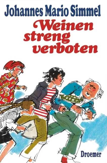 Weinen streng verboten ist nach Meine Mutter darf es nie erfahren und Ein Autobus, groß wie die Welt das dritte Kinderbuch von Johannes Mario Simmel.Die hier erzählte Geschichte spielt in den Jahren nach dem Zweiten Weltkrieg, als viele Väter und Brüder noch nicht heimgekehrt waren. Auch der Vater der zwölfjährigen Maria ist vermisst. Und ihre Mutti liegt im Krankenhaus. Damit ihr Vati nach Hause kommen kann, gibt Maria einem schlechten Menschen Geld, das ihr in der Schule anvertraut worden ist. Der verschwindet damit. Maria wird vom Unterricht ausgeschlossen. Freunde hlefen ihr vergeblich, den Bösewicht zu fassen. Doch dann wird es erst richtig spannend: Freund Klaus erinnert sich an Erich Kästners Emil und die Detektive. Jetzt jagen die Kinder den Übeltäter nach Emils Plan ... Und nun lest selbst!
