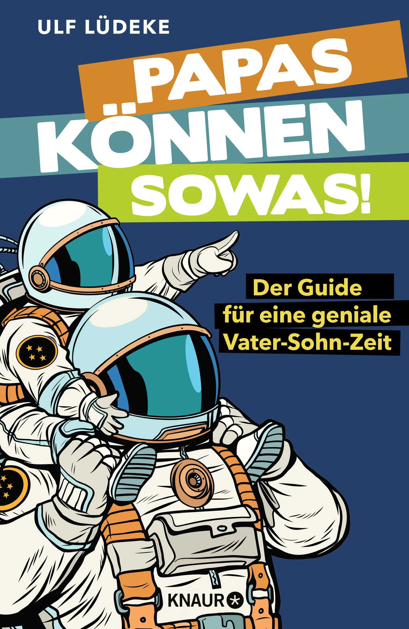 DAS Geschenk zum Vatertag!„Papas können sowas!“ ist das ultimative Sammelsurium zeitloser Jungs-Themen für große und kleine Männer. Hier findet sich wirklich alles, was Jungs interessiert und Papas spannend finden. - Anleitungen zum Bau von Raketen, Steinschleudern und Baumhäusern und anderen Projekten- Unfehlbare Techniken für die beste Arschbombe im Schwimmbad- Geniale Codes zum Verschlüsseln von Geheimnachrichten - Spannende Fakten über die verwegensten Kulturen der Welt - Die stärksten Tiere, die größten Abenteurer, versunkene Städte: Die Rekorde der Menschheit- Wissen über Gladiatoren, Ritter und Könige, Piraten und die Sieben Weltwunder- Die wichtigsten Knoten, die gefährlichsten Expeditionen, die größten Schätze- Beeindruckende Experimente- Und vieles mehr!Mit faszinierendem Wissen, aufregenden Projekten und spannenden Experimenten ist dieses liebevoll gestaltete Buch von Ulf Lüdeke eine Einladung für alle Väter und Söhne, gemeinsam auf Entdeckungstour zu gehen - und das perfekte Mitbringsel für jeden Vater.