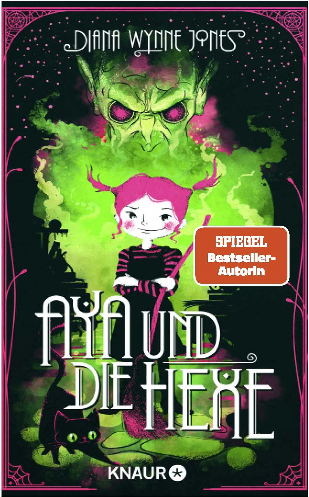 Fröhlich, frech, fantastisch: das humorvolle Fantasy-Märchen von Kult-Autorin Diana Wynne Jones als illustrierte SchmuckausgabeAuf gar keinen Fall will die 10-jährige Waise Aya adoptiert werden: Nirgendwo könnte es so schön sein wie im St.-Morwald-Waisenhaus, wo alle immer ganz genau das tun, was sie sich wünscht. Dummerweise taucht eines Tages ein seltsames Paar auf, das sich durch nichts davon abbringen lässt, Aya mitzunehmen. Eigentlich ist Ayas neues Zuhause gar nicht so schlecht: Es steckt voller unsichtbarer Räume und geheimnisvoller Zauberbücher, und einen sprechenden Kater gibt es auch. Kein Wunder: Aya ist im Haus der mächtigen Hexe Bella Yaga gelandet! Dass sie der Hexe als Assistentin zu Diensten sein soll, geht dann aber doch entschieden zu weit für ein Mädchen, das seinen eigenen Kopf hat …Das zauberhafte Fantasy-Märchen wurde von Studio Ghibli (u. a. »Chihiros Reise ins Zauberland«) verfilmt. Die farbenfrohen Illustrationen der japanischen Künstlerin Miho Satake machen die Schmuckausgabe von »Aya und die Hexe« zu einem besonderen Geschenk für Fantasy-Fans. Entdecken Sie auch die humorvollen Fantasy-Klassiker von Diana Wynne Jones bei Knaur:Das wandelnde Schloss (Die Howl-Saga 1)Der Palast im Himmel (Die Howl-Saga 2)Das Haus der tausend Räume (Die Howl-Saga 3)Fauler Zauber
