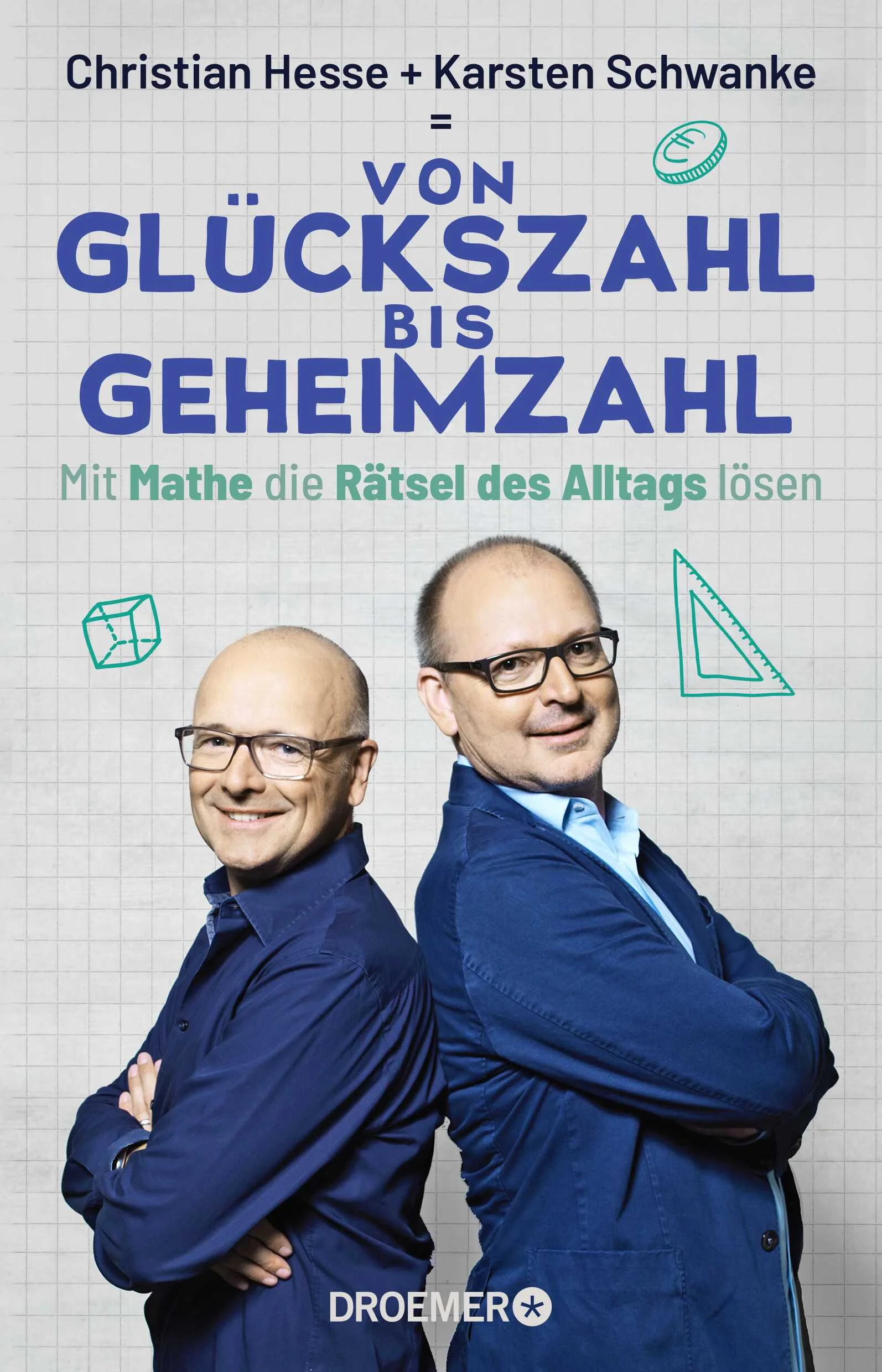 Eine unterhaltsame wie kurzweilige Reise durch die Welt der Zahlen präsentiert von einem Erfolgsduo: Der Mathematik-Professor und Bestseller-Autor Christian Hesse und der beliebte Fernseh-Moderator Karsten Schwanke vermitteln Spaß an Mathematik. Ist Glück beim Lotto spielen berechenbar? Warum ist 2:1 das häufigste Ergebnis beim Fußball? Was ist das Einmaleins der Politik? Christian Hesse und Karsten Schwanke geben Antworten auf diese und viele andere Fragen und präsentieren Praktisches aus der Welt der Mathematik – etwa Tipps und Tricks für die vier Grundrechenarten, eine einfache Eselsbrücke für das Bestimmen von Wochentagen und ein Verfahren, um die Anzahl der Fische in einem Aquarium zu ermitteln. Sie erzählen Faszinierendes über die Bedeutung der Zahlen beim Wetter, in der Pflanzenwelt und in der Medizin und garnieren alles mit mathematischen Rätseln und Wissenswertem über Primzahlen, Bruchzahlen und andere wichtige Zahlen – Wissen light für alle, die Zahlen und die Mathematik lieben.Christian Hesse lehrt als Mathematik-Professor an der Universität Stuttgart. Karsten Schwanke moderiert das 