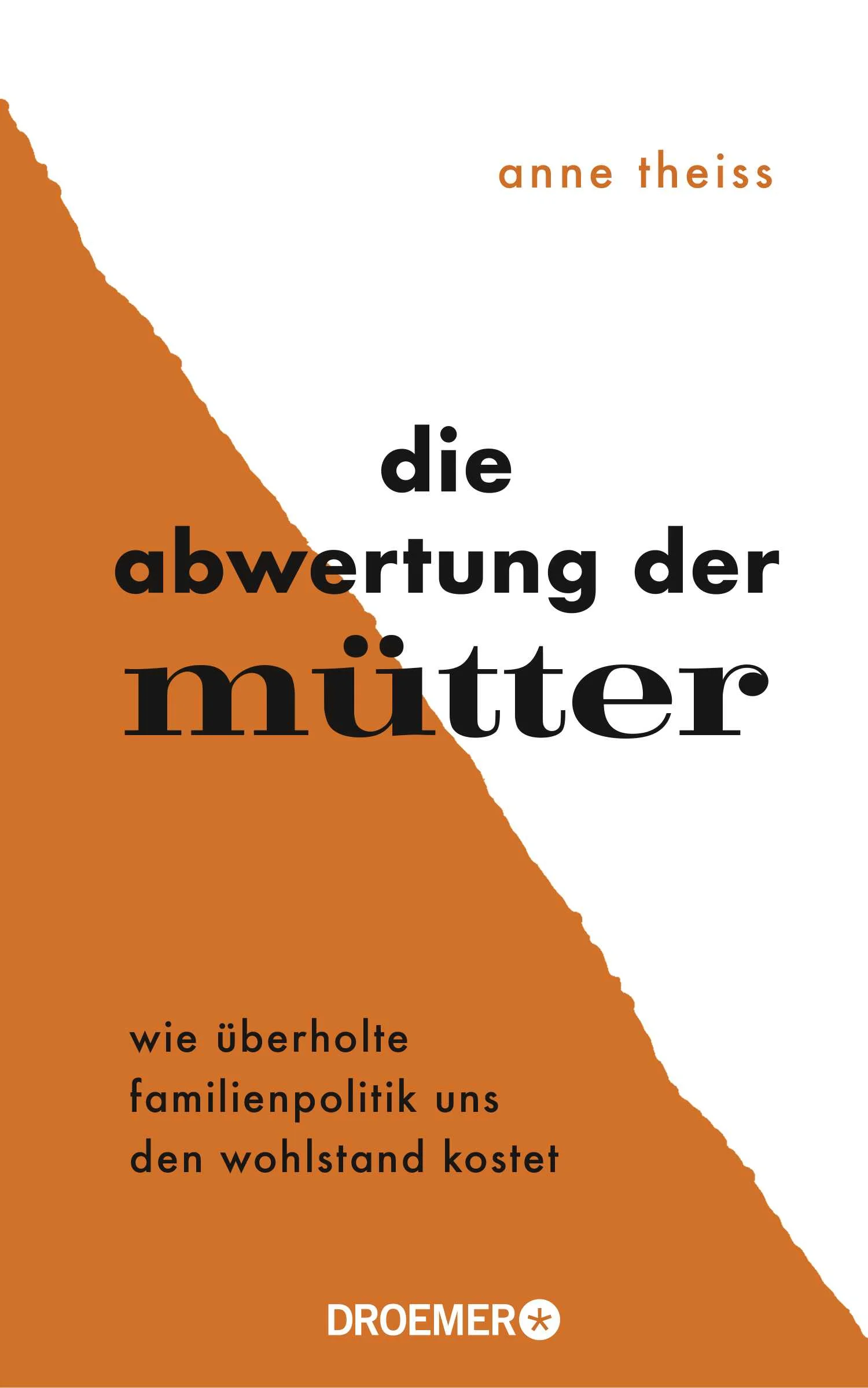 Ein überfälliger Beitrag zur Care-Debatte: Warum der schlechte Umgang mit Müttern den Wohlstand des Landes gefährdet.Kaum werden Frauen zu Müttern, verändert sich alles: Sie werden entmündigt und übergangen, gegebene Versprechen werden nicht gehalten. Vor allem aber sind sie die unbezahlte Arbeitskraft, auf die ein ganzes System sich verlässt. In Zeiten der Krisen und darüber hinaus. Warum unser antiquiertes Mutterbild wirtschaftlichen Schaden anrichtetDabei ist ihr Einsatz – privat und beruflich – von zunehmender, ja essenzieller Bedeutung für die Zukunftsfähigkeit dieses Landes. Trotzdem werden massenhaft gut ausgebildete Mütter vom Arbeitsmarkt ferngehalten, weil institutionelle Betreuungssysteme versagen, überkommene Mütterbilder Frauen unter Druck setzen und fragilere Familienstrukturen weniger verlässlich sind.Und so hat der schlechte Umgang mit Müttern gesamtwirtschaftliche Konsequenzen.»Alles an der Familienpolitik in unserem Land schreit nach Veränderung.« Anne TheissKlug und pointiert skizziert Anne Theiss in diesem Buch die Missstände, an denen sich bis heute wenig geändert hat und zeigt, wie die Politik ihre Verantwortung gegenüber Müttern und Familien endlich ernst nehmen kann. Sie beleuchtet, warum ein »Weiter so« langfristig das Wirtschafts-Modell der Bundesrepublik gefährdet und warum wir es besser nicht so weit kommen lassen.Ein fundierter Beitrag zu einer sich verschärfenden Debatte von einer Mutter, die es leid ist zu schweigen.