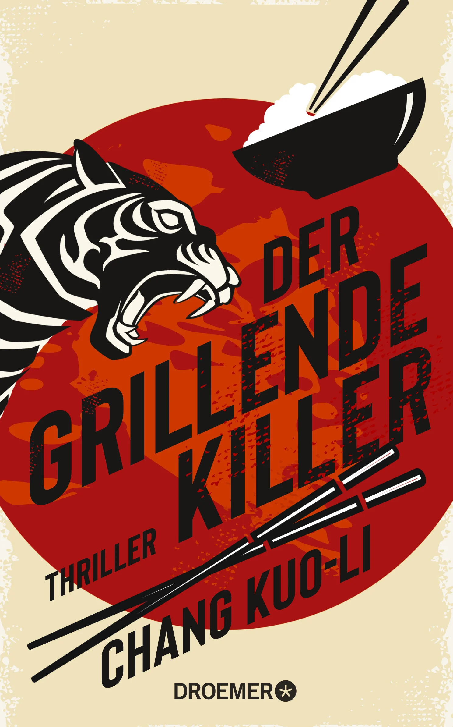 Rasante Action, coole Sprüche und eine Prise Exotik: »Der grillende Killer« ist ein Hard-boiled-Thriller aus Taiwan, der mit originellem Setting und schwarzem Humor punktet.  Ausgerechnet wenige Tage vor der verdienten Pensionierung muss Kommissar Wu aus Taipeh sich mit dem angeblichen Suizid eines Marine-Offiziers herumschlagen. Wu ist sofort klar, dass der Mann ermordet wurde, doch das Militär beharrt auf Selbstmord – auch, als kurz darauf im fernen Rom weitere Würdenträger zu Tode kommen.Nach dem reibungslos erledigten Job in Rom freut sich der junge taiwanische Scharfschütze Alex darauf, zu seinem Asia-Imbiss zurückzukehren, der den besten gebratenen Reis in ganz Italien serviert. Stattdessen macht Alex beinahe tödliche Bekanntschaft mit seinen eigenen Kollegen. Eine halsbrecherische Flucht quer durch Osteuropa und zurück nach Taiwan beginnt, die den jungen Killer unaufhaltsam auf den alten Kommissar zutreibt …  Für seinen rasanten Thriller hat sich Kuo-Li Chang vom größten Korruptionsfall der taiwanischen Geschichte inspirieren lassen. Herausgekommen ist ein actionreicher Spaß für alle Fans von harten Jungs mit weichem Herzen.