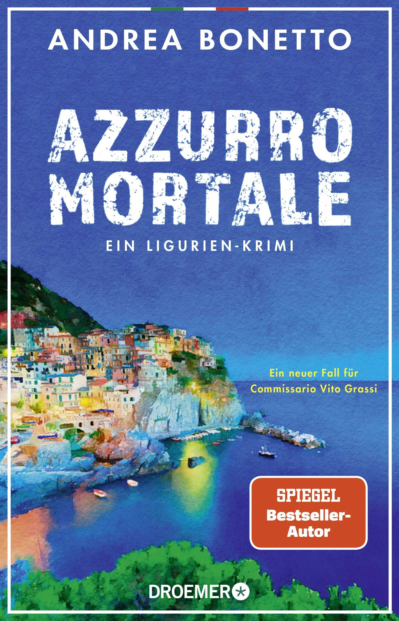 Eine Wasserleiche und Familienbesuch aus Rom:Im italienischen Urlaubskrimi »Azzurro mortale« ermittelt Commissario Vito Grassi und sein Powerfrauen-Team zum 2. Mal im  atemraubend schönen Ligurien.Raue Klippen, malerische Dörfer und das karibisch anmutende Blau des ligurischen Meeres: Commissario Vito Grassi hat sich in seinem idyllisch gelegenen Rustico in Levanto eingelebt und freut sich über den Besuch seiner Frau und seines Sohnes aus Rom. Seine resolute Mitbewohnerin Toni ist allerdings wenig begeistert darüber, dass sie deswegen vorübergehend zu ihrer Mutter ziehen soll.Während Grassi mehr oder weniger erfolgreich versucht, sein Privatleben zu managen, wird im beschaulichen Corniglia - dem kleinsten Dorf der Cinque Terre - eine Leiche angeschwemmt. Identität, Fundort und die Todesursache 