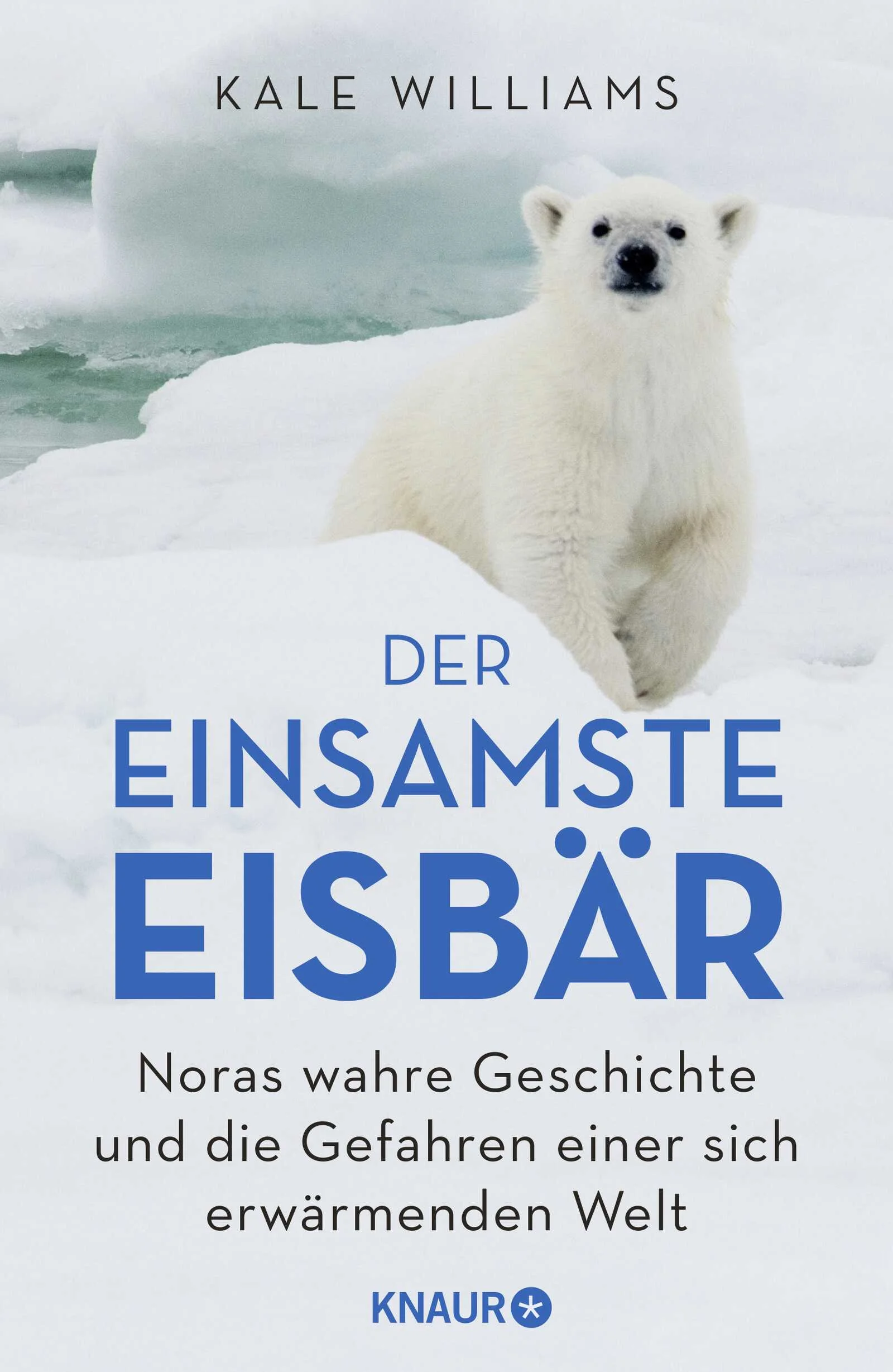 Der Eisbär ist eines der gefährlichsten Raubtiere der Welt und steht wie kaum ein anderes Tier für die unmittelbaren Folgen des menschengemachten Klima-Wandels. Es ist an der Zeit, uns diese Folgen bewusst zu machen – und dem Klima-Wandel nicht nur ein Gesicht, sondern auch eine Geschichte zu geben. Das ist Noras Geschichte …Als Nora 2015 im Columbus Zoo in Ohio zur Welt kommt, ist sie seit Jahrzehnten das erste Eisbär-Junge, das dort überhaupt mehr als ein paar Tage überlebt. In der Nachfolge des wohl berühmtesten Eisbär-Babys Knut wird auch sie zum internationalen Phänomen und Liebling des Zoos. Doch ihr Start ins Leben ist kein leichter: Von ihrer Mutter verlassen, kämpft das winzige, quietschende Jungtier verzweifelt ums Überleben, und den ihr anvertrauten Tierpflegerinnen bleibt keine Wahl: Sie müssen Nora von Hand aufziehen, um den vom Aussterben bedrohten Eisbären zu retten. Ein Kampf ums Überleben beginnt, den Noras Artgenossen im schmelzenden Eis Alaskas schon längst auszutragen haben …Kale Williams erzählt anhand der herzzerreißenden und dabei doch stets hoffnungsvollen Geschichte eines verlassenen Eisbär-Jungen die Geschichte des Klima-Wandels noch einmal ganz neu. Denn: Die ungewisse Zukunft der Eisbären in der sich beschleunigenden Klima-Krise ist eng verbunden mit unserer eigenen.Ein hochemotionales Buch über die erschütternden Auswirkungen des Klima-Wandels auf das Tierreich – und ein Weckruf an den Menschen.