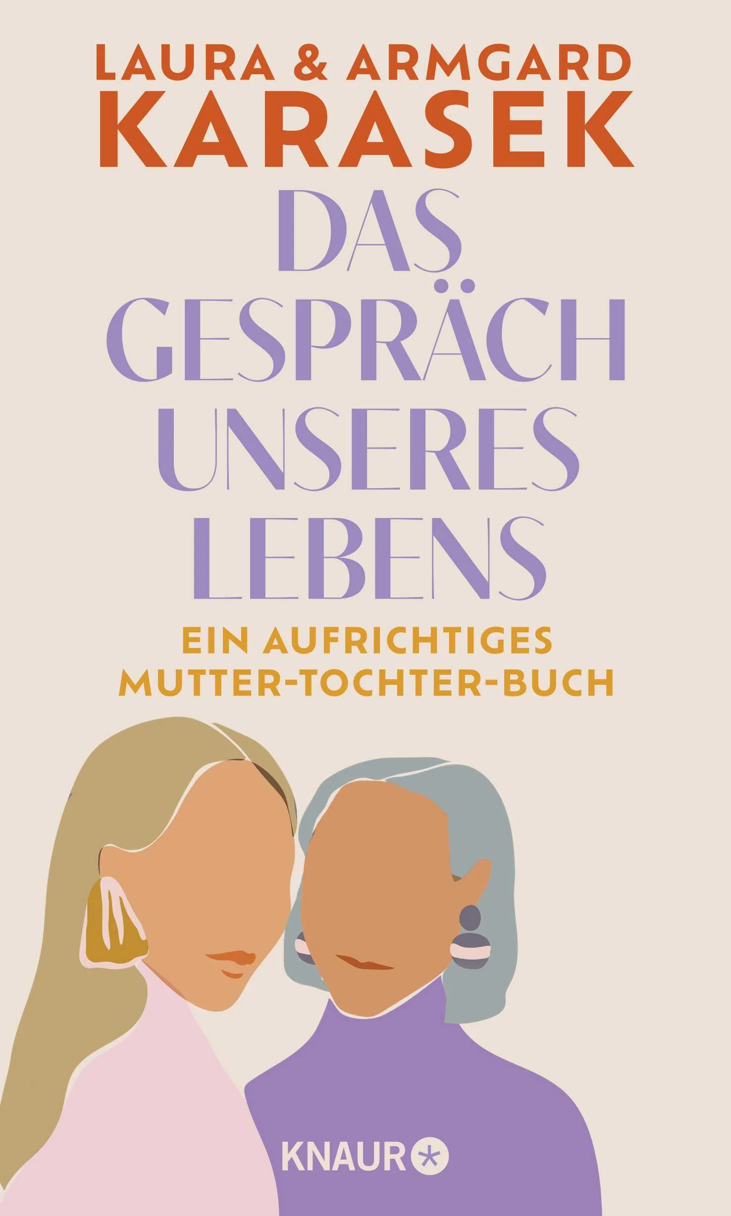 Ein Gespräch über die Bedeutung von Familie, Freundschaft, Liebe, Abschied und Verlust, das alle Mütter und ihre Töchter führen sollten!Was war bisher wichtig in unserem Leben? Welche Wünsche haben sich erfüllt? Und wie viel wollen wir überhaupt von uns preisgeben? Die Beziehung zur Mutter ist für jeden Menschen so prägend, dass wir ihr kaum entkommen können. Wir wenden uns von unserer Mutter ab, wir sehnen uns nach ihr, wir brauchen sie wie niemanden sonst im Leben, wir wollen ihr etwas beweisen, wir wollen so sein wie sie und doch nie so werden wie sie, wir wünschen uns ihre Liebe und Anerkennung, ihre Aufmerksamkeit und Zärtlichkeit und manchmal auch, dass sie uns einfach in Ruhe lässt. Laura Karasek und ihre Mutter, Armgard Karasek, sprechen in diesem Buch mit Blick aus zwei unterschiedlichen Generationen über das Leben als Frau, als Mutter, als Tochter, als Liebhaberin, als Freundin, als Anwältin, als Journalistin, als Teenager, als Witwe. Berührend offen, mitunter schonungslos, aber immer liebevoll stellen sich die beiden Frauen in einem unterhaltsamen und intimen Dialog jenen Fragen, die uns alle bewegen.Der erste Gesprächsband eines prominenten Mutter-Tochter-Duos