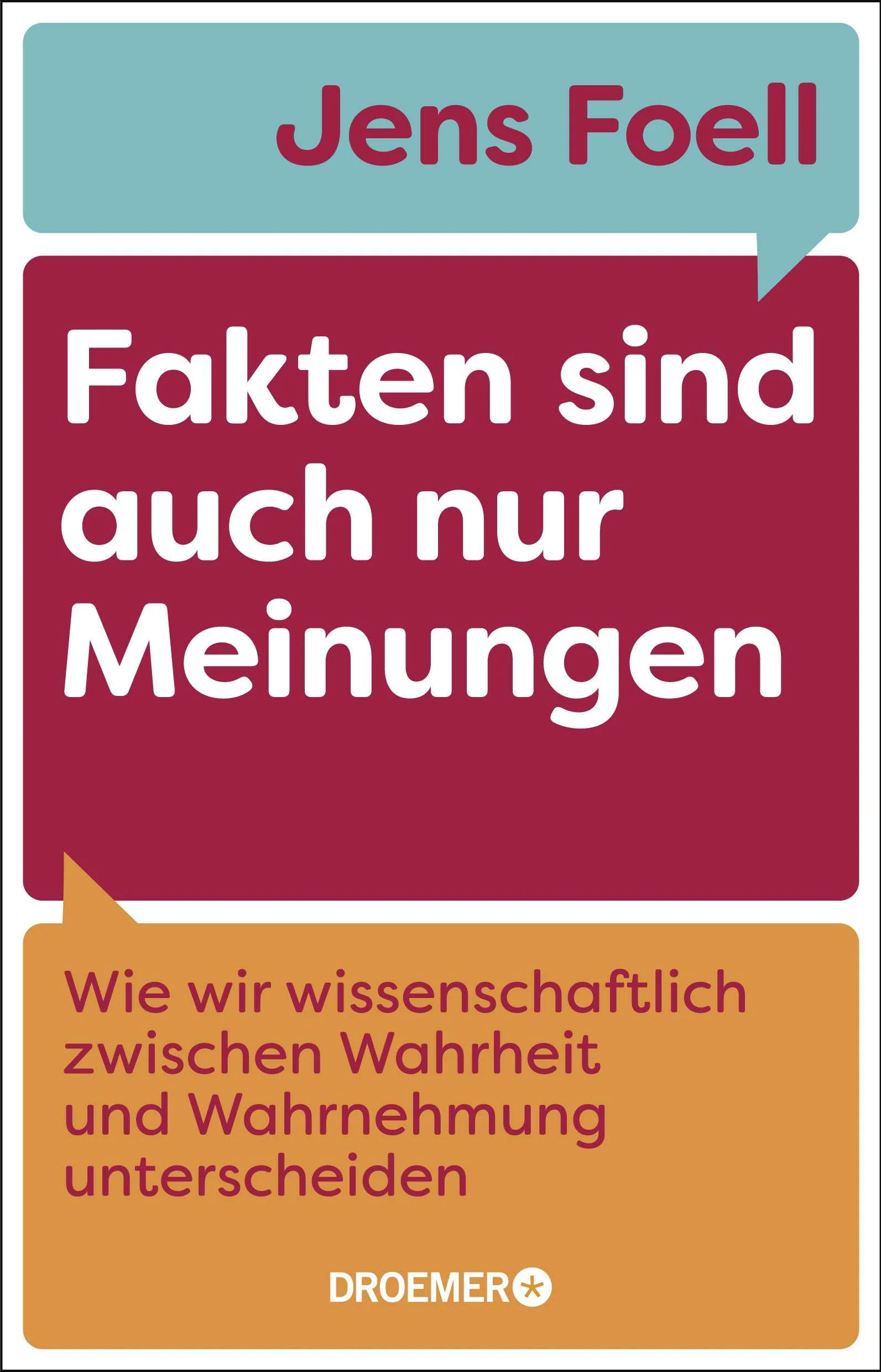 Was ist Fakt, was ist Fiktion?»Am schönsten ist das Buch dort, wo es das harte Ringen der Wissenschaft verlässt – für einen Ausflug in die Welt der Ungenauigkeit, der Abwägungen, der lückenhafte Kenntnisse, kurz: ins wahre Leben. (…) Am Ende begreift man: Fakten sind kostbar, aber nur schwer zu bekommen. Würden mehr Menschen zu ihrer Meinung als Meinung stehen, wäre deshalb schon sehr viel gewonnen.« Sonja Zekri, Süddeutsche ZeitungEin Fakt ist eine wissenschaftlich überprüfbare Tatsache. Eine Meinung hingegen ist das Ergebnis persönlicher Überzeugungen und Ansichten. Aber welche Rolle spielen dann subjektive Deutungen in der Wissenschaft? Und wann wird aus einer Einzelmeinung wissenschaftlicher Konsens?Neurowissenschaftler und Bestsellerautor Jens Foell widmet sich in seinem neuen Buch dem Spannungsfeld von Fakten und Fiktionen in der Naturwissenschaft: Er folgt dem Gang wissenschaftlicher Erkenntnis in Psychologie, Physik, Chemie und Medizin von der Beobachtung über die Hypothesenbildung bis zur Kommunikation. Anhand zahlreicher Beispiele zeigt er so, warum auch in der Wissenschaft Fakten oft eher Meinungen sind – und warum es doch unumstößliche Tatsachen gibt.Die Geschichte der Naturwissenschaft, wie wir sie heute kennen, begann damit, dass sich Leute im antiken Griechenland den Verlauf von Sternen und Planeten notierten. Jahrhunderte später brachten Aufzeichnungen Newton auf seine Gravitationstheorie. Noch später gab es einen Arzt, der sich genaue Notizen darüber machte, wo in London die Cholera ausbrach. All diese Beobachtungen führten zu konkreten, testbaren Vermutungen. Aber der Weg von der Vermutung zur Tatsache ist noch weit. Und nicht selten biegen wir auf der Suche nach der Wahrheit falsch ab.Denn selbst bei uns, die wir uns gerne, oft und informiert auf die Wissenschaft berufen, ist die Grenze zwischen Fakt und Meinung oft unklar oder wird deutlich überschritten. Den Unterschied zwischen Fakten und Meinungen zu erkennen ist nicht immer möglich – aber immer kompliziert. Um darin besser zu werden, müssen wir genau verstehenwie man beobachtet,wie man aus diesen Beobachtungen Vermutungen ziehen kannund wie man diese anschließend prüft, interpretiert, und an andere weitergibt.Ein Buch, mit dem sich Denkfehler vermeiden lassen – und das genau recht kommt in Zeiten aufgeheizter Debatten.
