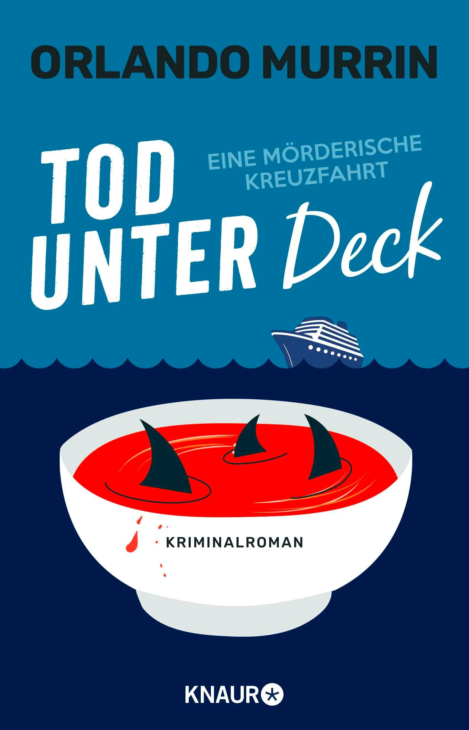 Der zweite Band der Cosy-Krimi-Reihe von Orlando Murrin rund um Chefkoch und Amateurdetektiv Paul Delamare – der sich der Tätersuche mit demselben Elan widmet wie dem kulinarischen Genuss.Eine Seefahrt, die ist lustig, eine Seefahrt, die ist ... mörderisch!Zum hundertsten Mal, ich wünschte, ich wäre nie mitgekommen. Es klang nach einer fabelhaften Idee – eine Atlantikkreuzfahrt, all inclusive, gemeinsam mit meiner lieben, treuen Freundin Xéra. Doch als ich an Bord ging, wusste ich, es war ein Fehler.»Ein Riesenspaß, geschrieben mit großem Elan.« Daily MailPaul Delamare begleitet eine alte Freundin an Bord eines Luxuskreuzfahrtschiffs mit Kurs in die Karibik. Doch statt wohltuender Stunden auf See, ist es um Ruhe und Erholung schnell geschehen: Eine teure Halskette wird gestohlen! Während Paul versucht, dem Rätsel um die verschwundene Kette auf den Grund zu gehen, zieht ein Sturm über dem Atlantik auf und bringt die Yacht vom Kurs ab. Und wäre das nicht Aufregung genug, gibt es eine Leiche zum Dessert! Noch dazu in besonders unwürdigen Umständen: inmitten einer Lache aus Kaffee und Kuchenbrösel.Die Gemüter sind erhitzt, die Wellen der Empörung schlagen hoch. Wer unter ihnen ist ein Mörder – und auf wen hat er es als Nächstes abgesehen?Tod unter Deck ist ein herrlich charmanter britischer Cosy Krimi, der mit Humor und Urlaubsflair punktet. Ein klassischer Whodunit aus England zum Miträtseln – sowohl an Land, als auch auf hoher See zu genießen. »Ein unterhaltsamer, temporeicher Rätselkrimi! Das Setting der Luxusyacht ist unwiderstehlich, und die Schreibe ist so fesselnd, dass die Wellen mich regelrecht ins Schaukeln gebracht haben! Ich war überwältigt von der lebhaften Darstellung der glamourösen, skurrilen und überraschend düsteren Welt der Schönen und Reichen.« Jessica Bull, Autorin der Miss Austen ermittelt-Krimis