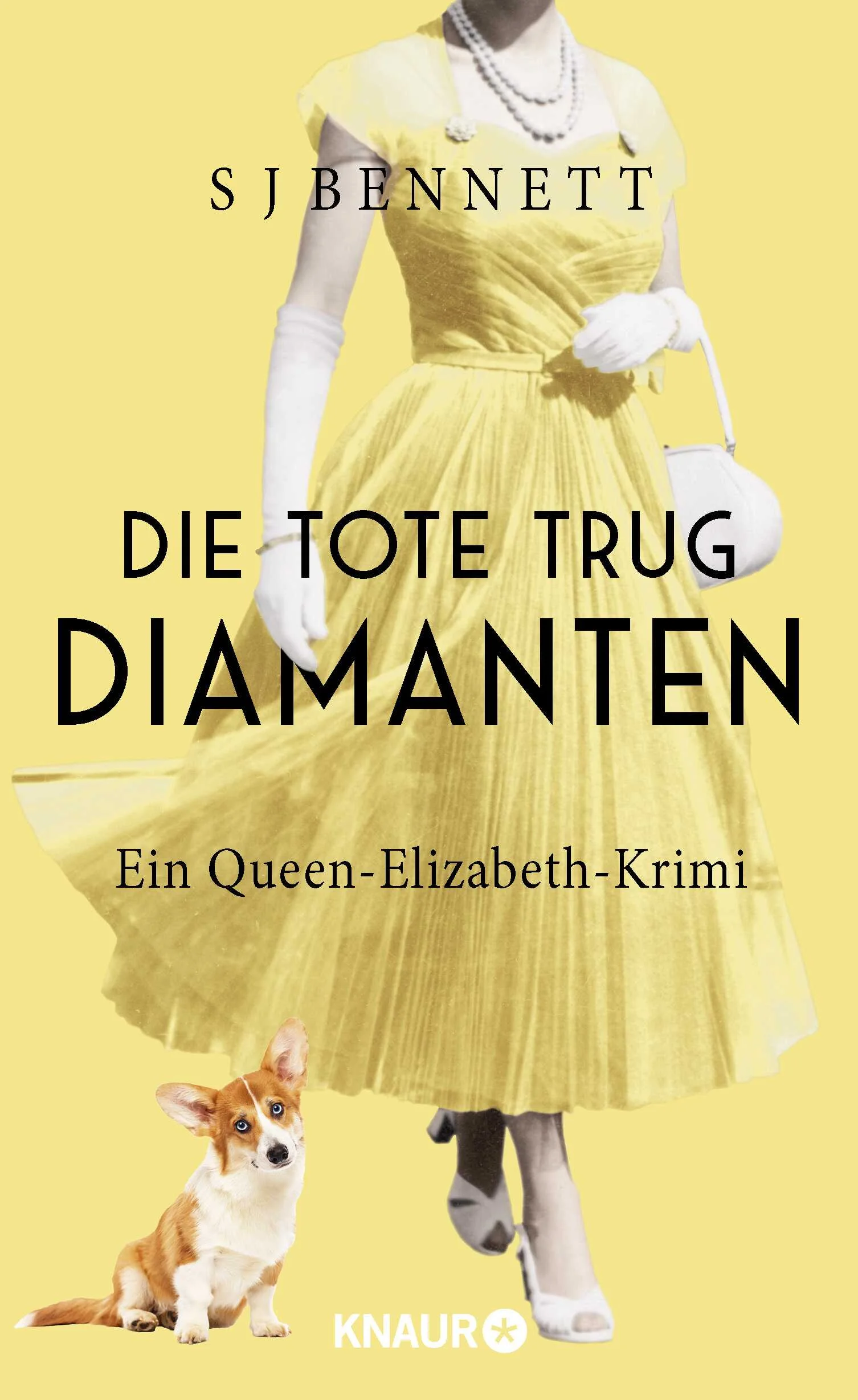Royaler Cosy Crime im England der 50er-Jahre:»Die Tote trug Diamanten« ist der 4. Band der englischen Krimi-Serie »Die Fälle Ihrer Majestät«. Schon zu Beginn ihrer Regentschaft wird Queen Elizabeth in ihre erste Mord-Ermittlung verwickelt!1957 sucht England noch nach seinem Platz im Europa der Nachkriegszeit – da erschüttert ein skandalöser Mord in der Nähe des Buckingham Palace das Land: Nur mit sexy Wäsche und einem Diamant-Diadem bekleidet liegt eine junge Frau tot auf einem Bett, ihr zu Füßen ein strangulierter Mann.Die Polizei hat schnell eine ganze Reihe von Verdächtigen, denn am Tatort hat sich zur Zeit des Mordes eine Herrenrunde aus Londons High Society getroffen. Doch die Herren geben einander gegenseitig Alibis. Auch Prinz Philip war in der Mord-Nacht in der Gegend. Sein Alibi – die junge Queen – weiß sehr genau, dass er die ganze Nacht nicht zu Hause war. Zum Glück entdeckt Elizabeth unter ihren Typistinnen die erstaunlich gewitzte Joan, die ihr bei den hochgeheimen Ermittlungen diskret zur Seite steht.Humorvoller und intelligenter Whodunit-Krimi mit der unvergleichlichen Queen Elizabeth als heimlicher DetektivinMit viel Respekt vor dem englischen Königshaus lässt die britische Krimi-Autorin S. J. Bennett Queen Elizabeth zum 4. Mal ermitteln. Ende der 50er-Jahre ist die junge Elizabeth noch nicht lange Königin und hat mit allerlei Widerständen zu kämpfen.Die cosy Krimis um Queen Elizabeth und ihre ebenso scharfsinnigen wie tatkräftigen Assistentinnen sind in folgender Reihenfolge erschienen:Das Windsor-KomplottDie unhöfliche ToteEin höchst royaler MordDie Tote trug Diamanten  