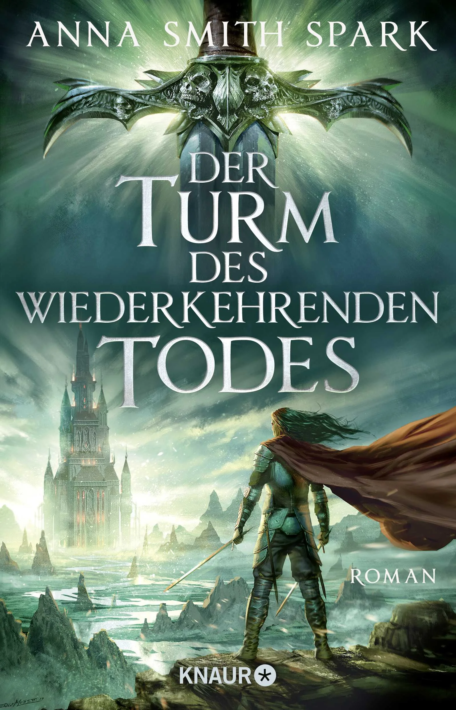 Schicksal, Rache und der Mut der Verzweiflung: der 2. Teil der hypnotischen Dark-Fantasy-Trilogie »Empires of Dust« um eine Welt, die ins Chaos stürztVatermörder, Feldherr, Eroberer: Marith Altrersyr hat sich seinem dunklen Schicksal ergeben. Auf dem Weg, ganz Irlast zu unterwerfen, hinterlässt er Tränen, Blut und rauchende Trümmer. Auch das Haus der Frau, der er einst versprochen war, geht dabei in Flammen auf. Landra Relast, die einzige Überlebende, schwört ihrem ehemaligen Verlobten bittere Rache.Währenddessen sucht Thalia – einst als Hohepriesterin des Herrn über Leben und Sterben die mächtigste Frau des untergegangenen Kaiserreichs von Sekemleth – in den Ruinen der zerstörten Hauptstadt nach Verbündeten. Noch einmal will sie alle Kräfte aufbieten, um sich Marith und der tödlichen Amrath-Armee entgegenzustellen.Kann es Landra und Thalia gemeinsam gelingen, die völlige Zerstörung Irlasts aufzuhalten?Nach »Das Reich der zerbrochenen Klingen« ist »Der Turm des wiederkehrenden Todes« der zweite Teil der Dark-Fantasy-Trilogie »Empires of Dust« der gefeierten englischen Autorin Anna Smith Spark. Epische Schlachten und gebrochene Helden zeichnen ihre Dark-Fantasy-Reihe aus, die das englische Magazin »Fantasy Book Critic« als »hypnotisierend, brutal und magisch« lobt.