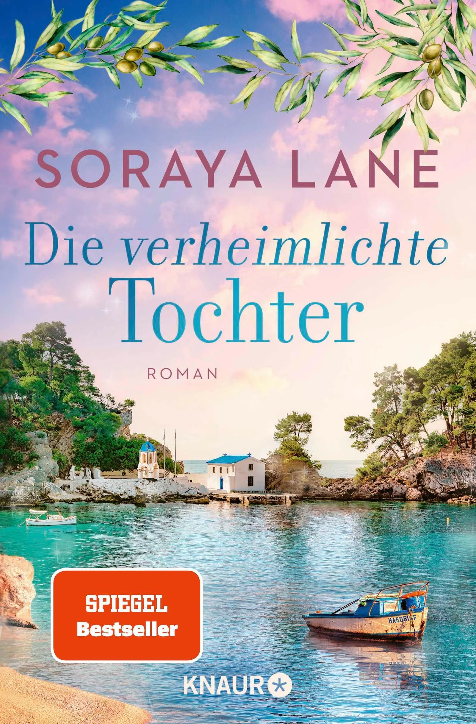 Ein tragisches Familiengeheimnis, eine malerische griechische Insel – und die große Liebe. Soraya Lane verführt auch mit ihrem dritten Familiengeheimnis-Roman zum Träumen, wenn sich die 30-jährige Ella aus London auf Spurensuche nach Griechenland begibt.Schon lange hat Ella das Gefühl, dass in ihrem Leben etwas fehlt. Es erscheint ihr wie ein Zeichen, als sie von einem ehemaligen Londoner Frauenhaus eine mysteriöse Schachtel überreicht bekommt, auf der der Name ihrer verstorbenen Großmutter steht. Die Schachtel enthält lediglich ein verblichenes Foto aus Griechenland und ein altes Notenblatt.Ella nimmt sich spontan eine Auszeit, um dem Rätsel auf den Grund zu gehen. Bei ihren Recherchen zu dem Notenblatt lernt sie den charmanten Musiker Gabriel kennen, der das Lied darauf erkennt. Das Foto wiederum führt Ella auf eine kleine griechische Insel. In einem malerisch gelegenen Häuschen am türkisblauen Meer entdeckt sie nicht nur ihre lange vernachlässigte Kreativität wieder: Zusammen mit Gabriel kommt Ella ihrer tragischen Familiengeschichte auf die Spur und dem Geheimnis um eine verbotene Liebe. Kann das Erbe ihrer Großmutter Ella auch einen neuen Weg in die Zukunft weisen?»Die verheimlichte Tochter« ist der dritte Familiengeheimnis-Roman der ergreifenden Bestseller-Saga »Die verlorenen Töchter« von Soraya Lane.Jede der geheimnisvoll-atmosphärischen Liebesgeschichten entführt an einen Sehnsuchtsort und erzählt, wie eine von sieben jungen Frauen das Erbe ihrer Großmutter ergründet – perfekte Unterhaltung für Leser*innen von Lucinda Riley oder Katherine Webb.Die einzelnen Romane der Familiensaga-Reihe können unabhängig voneinander gelesen werden und sind in folgender Reihenfolge erschienen:Die verlorene Tochter (Italien)Die vermisste Tochter (Kuba)Die verheimlichte Tochter (Griechenland)Die verborgene Tochter (Genfersee)Die verschwundene Tochter (Paris)Die verlassene Tochter (Argentinien)