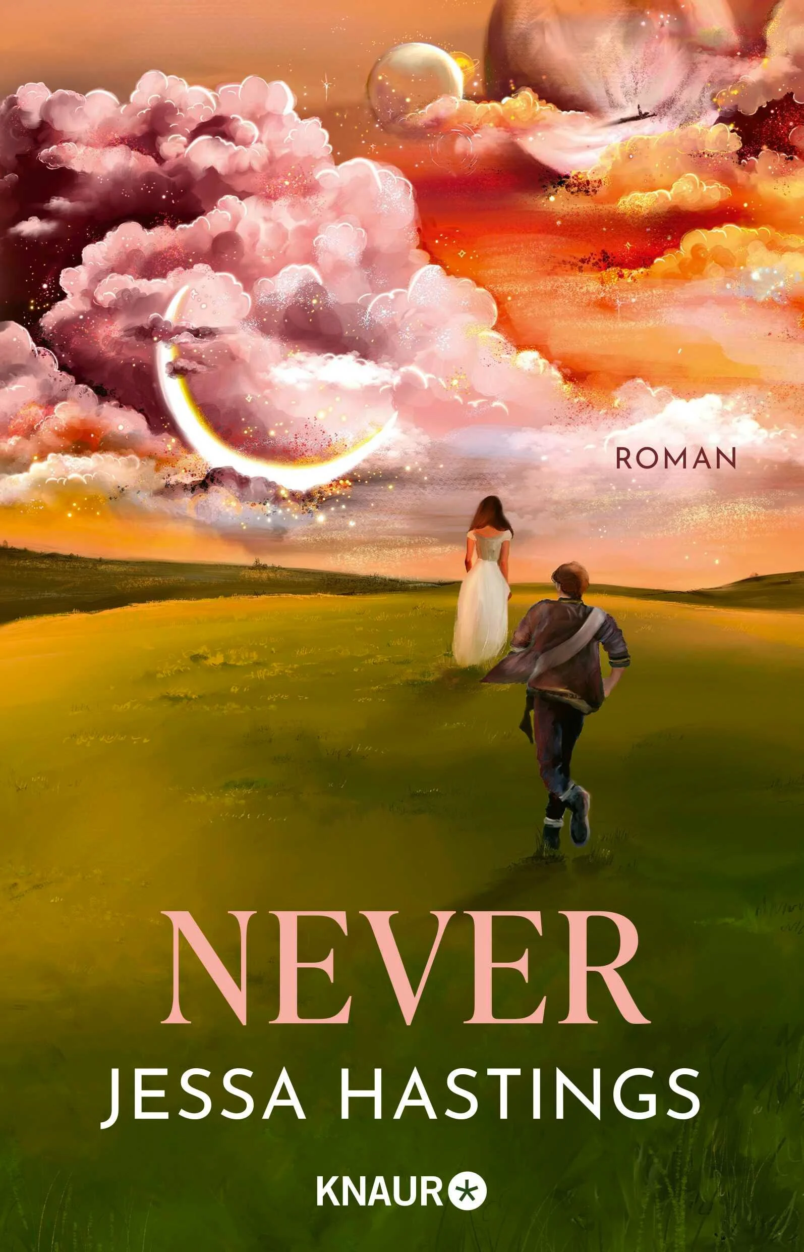 Die mitreißende New Adult Sensation und Peter Pan Retelling von Bestsellerautorin Jessa HastingsWenn du in Nimmerland dein Herz verlierst, bist du selbst verloren …Solange sie denken kann, weiß Daphne Darling, dass Peter Pan sie in sein magisches Reich hinter den Sternen holen wird, wie ihre Großmutter und ihre Mutter vor ihr. Doch anders als erwartet taucht er erst auf, als Daphne bereits 17 ist – und dann hockt vor ihrem Fenster kein vorwitziger Junge, sondern ein junger Mann! In Nimmerland wird Peters Verhalten bald immer seltsamer: Bringt er im einen Moment Daphnes Herz zum Flattern, hat er sie im nächsten scheinbar völlig vergessen. Als Daphne dem jungen Piraten Jamison Hook begegnet, lässt sie sich von seinem dunklen Charme mitreißen. Doch beide Jungen hüten gefährliche Geheimnisse, und wenn Daphne ihr Herz an einen der beiden verliert, könnte sie sich selbst verlieren …So mitreißend emotional wie Sarah J. Maas und Jennifer L. Armentrout erzählt TikTok-Phänomen Jessa Hastings in dieser romantischen Fantasy die dramatische Liebesgeschichte zwischen Wendys Enkelin, einem inzwischen erwachsenen Peter Pan, und Kapitän Hooks unfassbar sexy Piratennachkommen. Dieses Fairytale Retelling wirst du nicht mehr aus der Hand legen können!