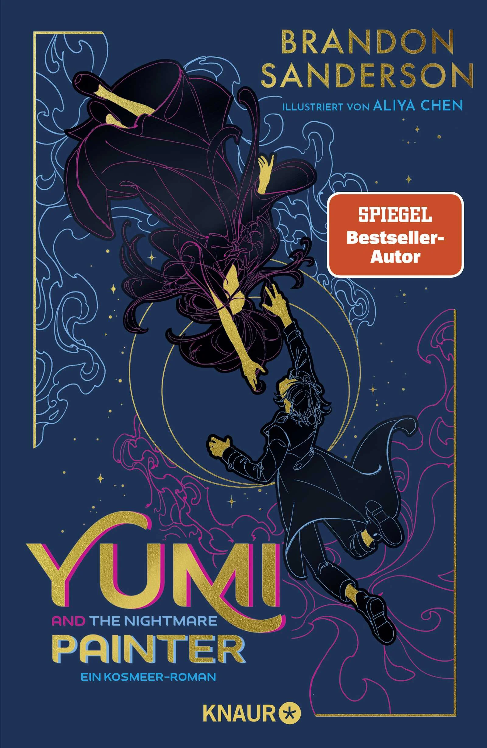 +++ Wunderschöne Ausstattung mit zahlreichen atmosphärischen Illustrationen +++Zwei einsame Seelen, zwei Welten in Gefahr – ein Geheimnis, das alles zerstören könnte …»Yumi and the Nightmare Painter« vom internationalen Bestseller-Autor Brandon Sanderson ist ein romantischer, asiatisch inspirierter Fantasy-Roman voller einzigartiger Magie und Figuren, die tief berühren.Heimlich sehnt Yumi sich nach einem einzigen Tag als normaler Mensch – doch nur durch absoluten Gehorsam kann sie die Geister beschwören, deren Hilfe für ihr Volk lebenswichtig ist. Während er durch dunkle Straßen patrouilliert, träumt Maler davon, ein Held zu sein. Doch dieser Wunsch hat ihm nur Herzschmerz gebracht und Einsamkeit am Rand der Gesellschaft.Als das Schicksal Yumi und Maler zusammenführt, steht plötzlich alles auf dem Spiel: Vergangenheit und Gegenwart müssen in Einklang gebracht, begangenes Unrecht wiedergutgemacht und ein Geheimnis gelüftet werden. Sonst riskieren sie nicht nur, das zarte Band, das zwischen ihnen wächst, für immer zu verlieren. Sondern auch die Welten, für deren Schutz sie so verzweifelt kämpfen.Romantische High Fantasy in Brandon Sandersons beliebtem Kosmeer-Universum»Yumi and the Nightmare Painter« ist eine der vier »secret project novels«, mit denen Brandon Sanderson auf der Crowdfunding-Plattform Kickstarter sämtliche Rekorde gebrochen hat. Der Fantasy-Standalone ist im Kosmeer-Universum angesiedelt, in dem unter anderem auch die Bestseller-Fantasy-Serien »Die Nebelgeborenen« und »Die Sturmlicht-Chroniken« spielen.»Yumi and the Nightmare Painter« kann ohne Vorkenntnisse gelesen werden und ist ein perfekter Einstieg in die Welten von Kosmeer. Ein echtes Highlight auch für Fans von Manga und der Anime-Sensation »Your Name«