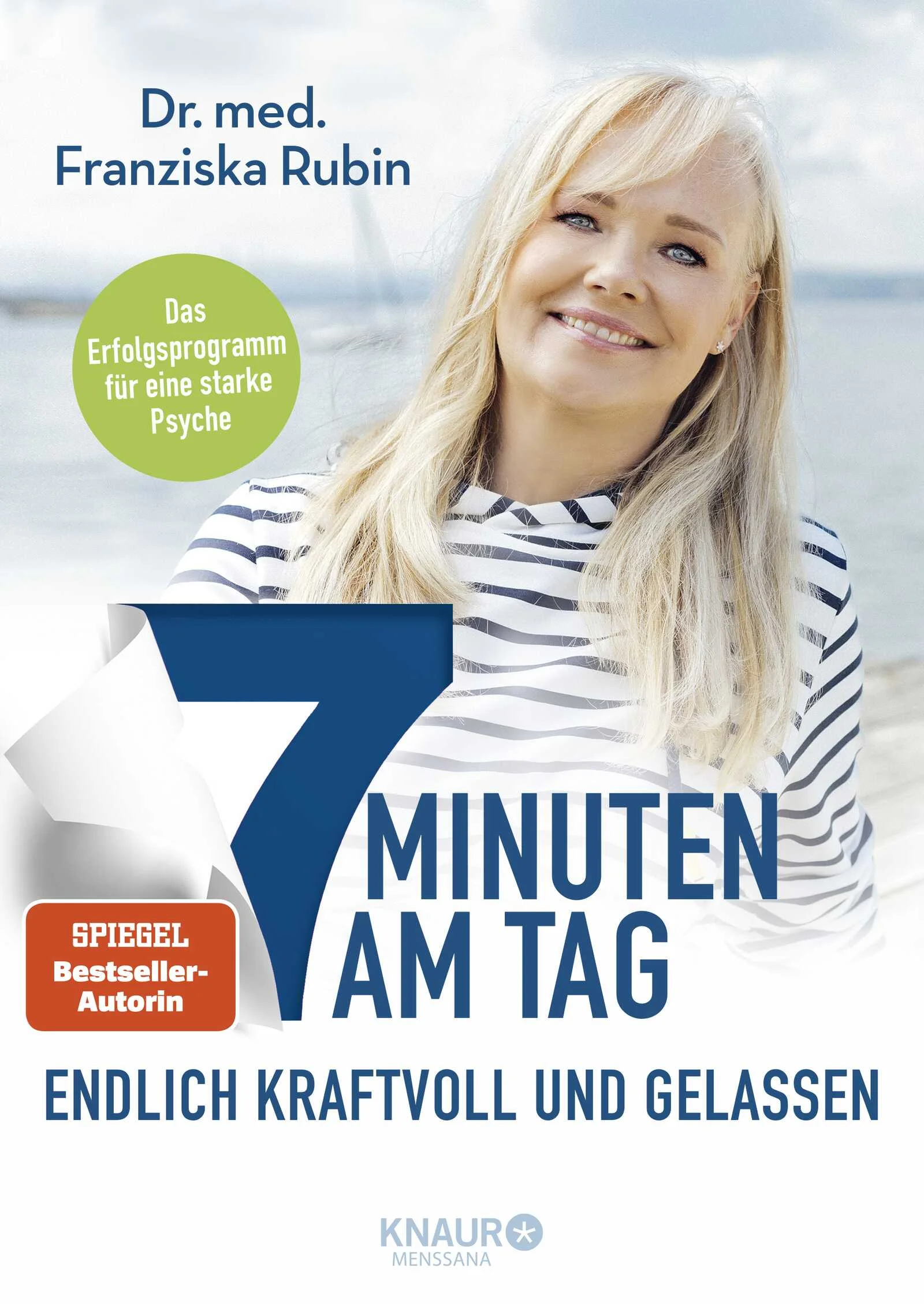 Das erfolgreiche 7-Minuten-Programm für eine starke Psyche, mehr Gelassenheit und Energie – von Bestsellerautorin Dr. med. Franziska Rubin7 Minuten am Tag reichen aus, damit Sie ab sofort stressfreier, entspannter und zufriedener leben. Die Bestsellerautorin und Ärztin Dr. med. Franziska Rubin hat in ihrem neuen Gesundheits-Ratgeber die besten wissenschaftlich gesicherten Methoden und Übungen aus den sieben wichtigsten Lebensstilbereichen zusammengetragen, die Ihre Psyche (wieder) stark machen.7 Minuten am Tag - das erprobte, ganzheitliche ErfolgsprogrammMit nur 7 Minuten pro Tag bauen Sie Stress ab, stärken Ihre Resilienz und etablieren gesunde Gewohnheiten. Sie können alle Techniken und Methoden ganz einfach in Ihren Alltag integrieren. Mit dabei:Leichtmacher für schwierige SituationenTankstellen bei KraftmangelRuhefinder bei Stress und zur EntspannungGlücksgaranten für trübe TageSeelenstärker bei VerletzungenSchutzschilder gegen Belastungen und Krisenhelfer in der NotStärken Sie jetzt Ihr seelisches Wohlbefinden und bringen Sie mehr Achtsamkeit in Ihren Alltag.Nutzen Sie 50 Kraftmacher und zahlreiche Übungsvarianten, um Ihre Psyche zu stärken, die Batterien wieder aufzuladen und um seelisch gewappnet zu sein für die Herausforderungen Ihres Alltags.Schenken Sie sich jeden Tag 7 Minuten und verbessern Sie in 7 Wochen nachhaltig Ihr seelisches Wohlbefinden.Mit den besten Techniken, Übungen und Wohlfühlrezepten zum Stressmanagement und für mehr Kraft, Balance, bessern Schlaf und innere Stärke.Starten Sie jetzt mit Franziska Rubins 7-Minuten-Programm für seelisches Wohlbefinden und eine gesunde Psyche.7 Minuten am Tag für mehr Energie und Spaß im Leben – seien Sie es sich wert!