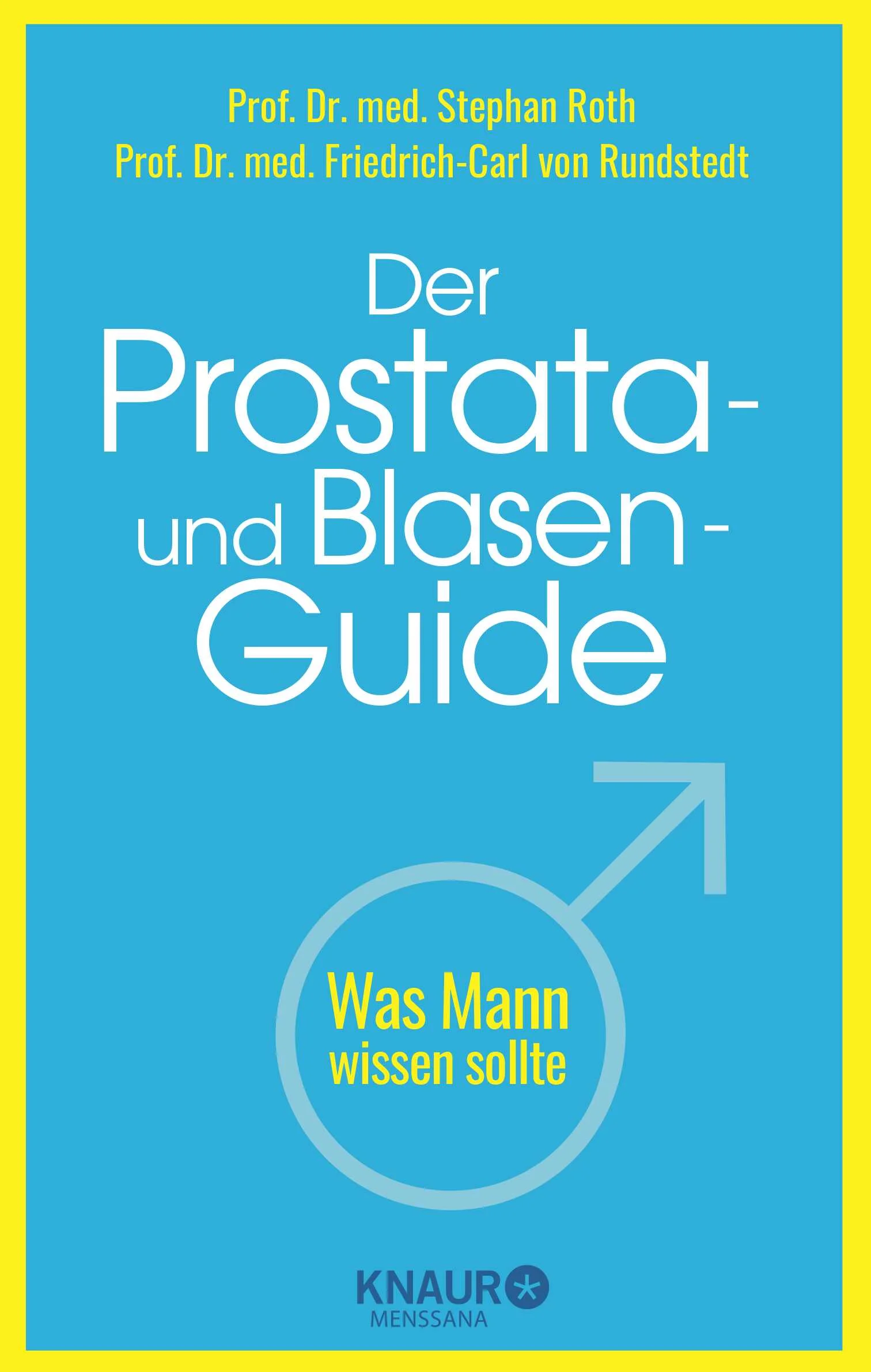 Die erfahrenen Urologen Prof. Dr. Stephan Roth und Prof. Dr. Friedrich-Carl v. Rundstedt beantworten alle Fragen rund um Prostata und Blase. Jenseits von Internet und Social Media gibt Ihnen dieser Guide zur Männergesundheit zuverlässig alles an die Hand, was Sie wissen sollten über:Blasendrang und ewiges nächtliches Aufstehen,das Nachlaufen nach Blasenentleerung und Anti-Aging für die Blase,ob viel Trinken wirklich der Blase und den Nieren helfen,Prostatavergrößerung: Sollte und kann man was dagegen tun?Chancen und Risiken von Sex, Fahrradfahren, Testosteron und Ernährung,chronische Prostatareizung und rätselhaften Beckenschmerz,Früherkennung bei Prostatakrebs und Bedeutung von PSA,Prostatakrebs: Kann man sich schützen, und was tun, wenn?Alle Fragen werden fundiert und nach dem aktuellen Stand der Wissenschaft beantwortet - und das so, dass man es versteht oder wegweisende Fragen stellen kann!Männer denken immer, alles hänge mit der Prostata zusammen - falsch! Die Blase spielt auch bei Männern häufig eine große Rolle bei Beschwerden in diesem Bereich. Gerade das vermehrte nächtliche Wasserlassen treibt die Männer zum Arzt, wird aber oft nur eingeschränkt behandelt. Ähnlich ist es mit dem ständigen und überfallsartigen Harndrang, der das Leben zu dominieren droht. Ein anderer Quälgeist des Mannes ist die chronische Reizung der Prostata, die aus Unkenntnis oft sehr eindimensional antibiotisch behandelt wird. Dazu kommen all die Fragen rund um die gutartig vergrößerte Prostata. Wie ist der Stellenwert der pflanzlichen Therapie und worauf sollte man bei den Medikamenten achten? Welche minimal-invasiven Verfahren haben sich bewährt und wann muss man operieren?  Noch elementarer ist der Fragenkatalog beim Prostatakrebs: Ist der PSA-Bluttest auf Prostatakrebs wirklich so gut? Kann man die Biologie eines Prostatageschwulst entschlüsseln, um zu entscheiden, ob man überhaupt etwas machen muss oder kontrollierend zuwarten kann? Und falls es notwendig sein sollte zu handeln: Soll man operieren oder kann man bestrahlen oder reichen Medikamente? Leider bleiben beim Arztbesuch oft viele Probleme ungelöst. Dr. Google wird nicht ohne Grund so häufig konsultiert, doch die Internetrecherche ist tückisch, in vielen Fällen sogar eher angstmachend als hilfreich.  Die sympathischen Illustrationen und das große Engagement der beiden Ärzte machen das Thema leicht und zugänglich. Ein Buch, dass Mann ab einem gewissen Alter im Regal stehen haben sollte.