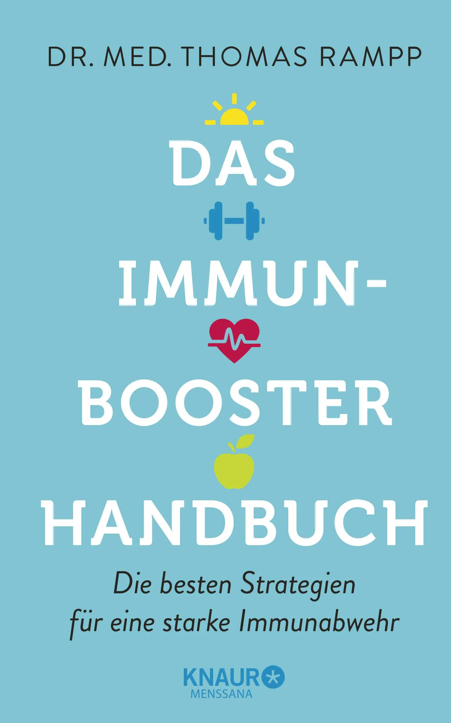 Das Immunbooster-Handbuch: Der umfassende Ratgeber für ein starkes Immunsystem und ein gesünderes LebenDr. Thomas Rampp zeigt in seinem umfassenden Handbuch die wirksamsten Methoden für die Stärkung des Immunsystems. Ohne eine starke Abwehr sind wir Viren und Krankheiten weit stärker ausgeliefert. Das Immunbooster-Handbuch erklärt erstmals alle wichtigen Methoden kompakt und übersichtlich: ausreichende Bewegung, die richtige Ernährung mit Superfoods und Kräutern, guter Schlaf als Einschlafhilfe und zum Durchschlafen, die Bedeutung eines positiven Lebensgefühls durch Achtsamkeit und Meditation, sinnstiftende soziale Kontakte sowie Phasen der Ruhe für den Stressabbau. Lernen Sie, wie Sie die Zusammenhänge zwischen Körper, Geist und Immunsystem ganzheitlich nutzen können. Jeder kann auf dieser Basis sein Leben neu beginnen und nachhaltiger, ganzheitlicher und einfach gesünder gestalten.
