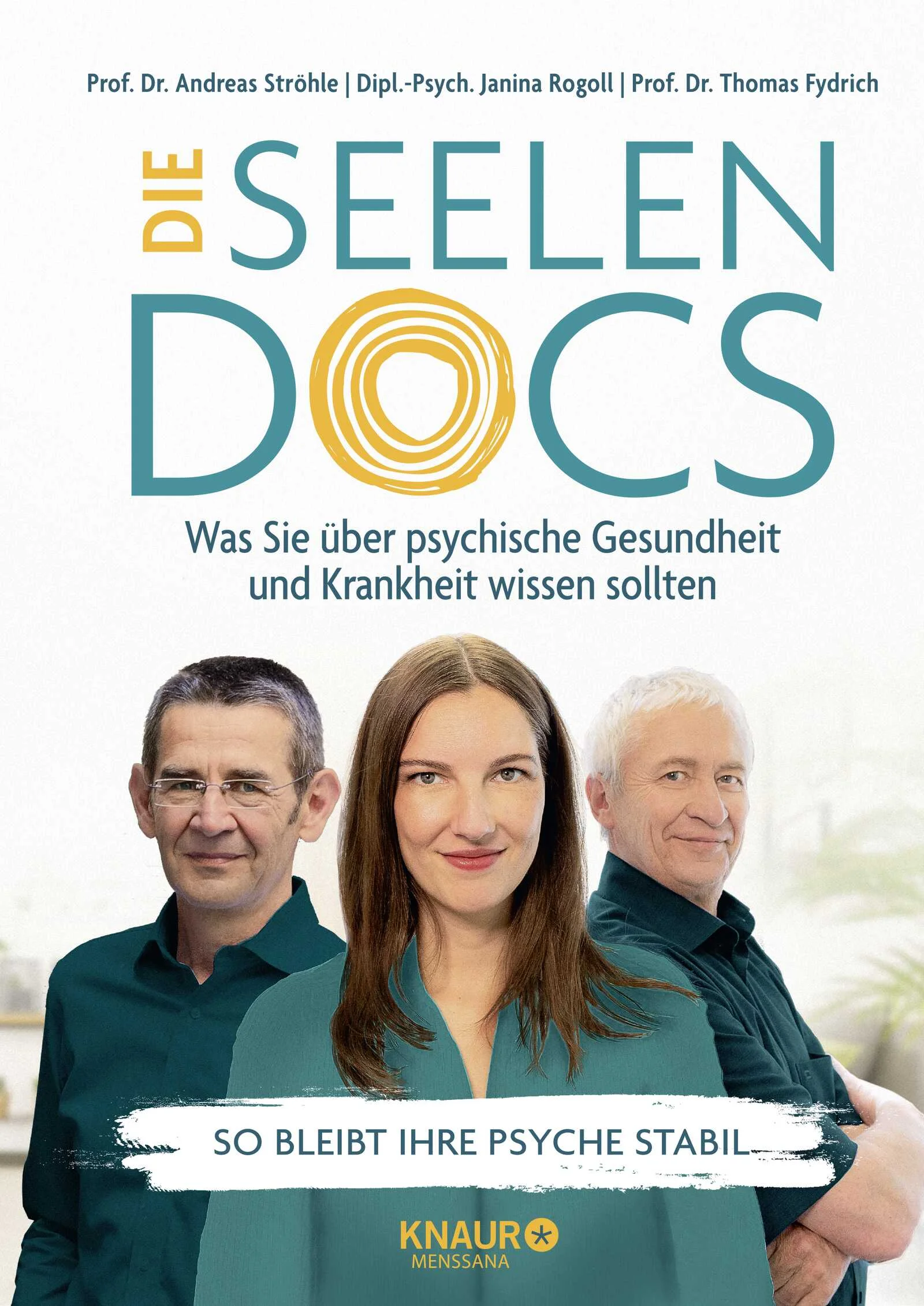 Seelische Krisen gehören zum Leben dazu, doch wo beginnt die Krankheit? An wen kann ich mich wenden? Und was kann ich selbst präventiv für mein seelisches Wohlbefinden tun?Beeinträchtigungen der psychischen Gesundheit sind weit verbreitet und in unserer Gesellschaft immer noch tabuisiert. Klare, sachliche Aufklärung tut Not. In diesem einzigartigen Basisbuch vermitteln die Seelen-Docs einfach und verständlich Grundlagenwissen über die Psyche.Sie erklären das ABC der psychischen Gesundheit und Krankheit und erläutern die häufigsten psychischen Erkrankungen – von Angst über Depression und Sucht bis hin zu Schizophrenie und Zwangserkrankungen. Sie zeigen auf, welche Behandlungsmethoden die richtigen sind, und geben konkrete Hilfestellungen für Angehörige und Betroffene.Verschiedene Therapie-Formen werden ebenso vorgestellt wie die gängigsten Medikamente.Ihr Programm für eine stabile Psyche zeigt, wie sich jeder mit einem gesunden Lebensstil schützen kann. Es beinhaltet zahlreiche einfache umsetzbare Tipps für den Alltag, sofort wirksame Übungen und hilfreiche Checklisten u.a. zu den ThemenRessourcen-Management,Tools für einen erholsamen Schlaf,Bewegung, die gut tut,Ernährungs-Tipps,Coping-Strategien,Achtsamkeitstrainings und vieles mehr, was die Psyche stärkt.Das Wissen der Seelen-Docs basiert u.a. auf ihrer jahrelangen Erfahrung mit Patient*innen: Prof. Dr. Andreas Ströhle arbeitet derzeit an der Charité in Berlin, Dipl. Psych. Janina Rogoll als Psychotherapeutin und Supervisorin, Prof. Dr. Thomas Fydrich leitet das Zentrum für Psychotherapie in Berlin.Das umfassende Standardwerk zur psychischen Gesundheit und Krankheit von den Expert*innen für Psychologie, Psychiatrie und Psychotherapie - mit vielen praktischen Hilfestellungen.