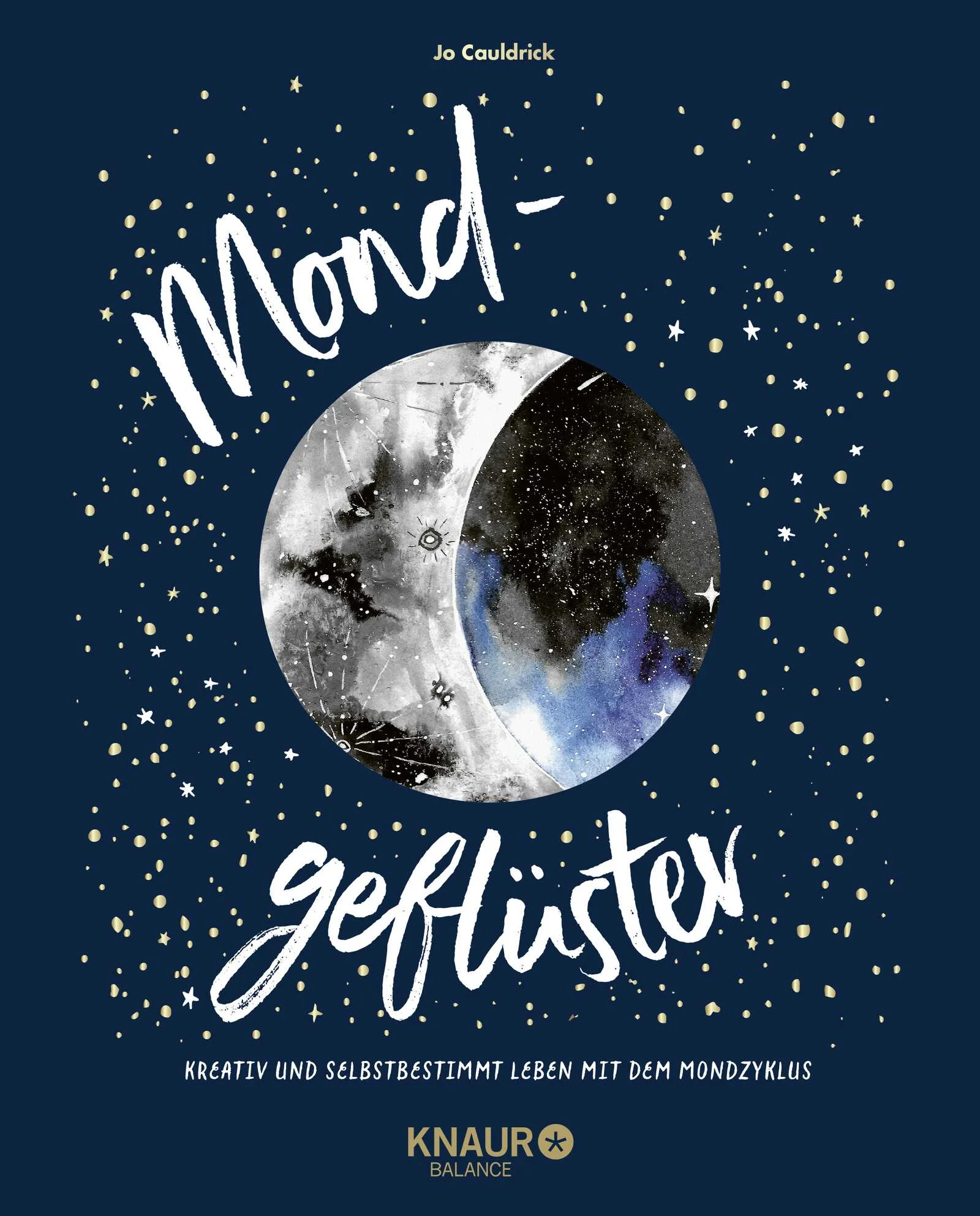 Lerne mit dem Mond-Journal die lunare Kraft in dein Leben zu holen und erreiche alle deine Ziele.Die bekannte Mond-Flüsterin und aus England stammender Künstlerin Jo Cauldrick zeigt in ihrem liebevoll und wunderschön gestalteten Einschreibebuch zu „THE MOON JOURNAL“, wie man die magische Kraft des Mondes sich zunutze machen kann.Sie erklärt die Besonderheiten der acht Mondphasen und verdeutlicht in dem Journal den fortwährenden Rhythmus des lunaren Zyklus vom Neumond bis zum Vollmond. In den einzelnen Phasen wirkt der Mond ganz unterschiedlich auf die eigene Energie ein. Das Einschreibebuch führt durch den Mondzyklus, sodass die einzelnen Phasen gezielt für die persönlichen Lebensträume wirken können und um das eigene Wohlbefinden zu steigern.Gespickt mit vielen inspirativen Tipps zur Entspannung und für erholsame Auszeiten, gelingt es ganz einfach das Leben zu entschleunigen. Das Mond-Journal bietet dabei jede Menge Platz, um den eigenen kreativen Intentionen freien Lauf zu lassen und Wünsche zu manifestieren.