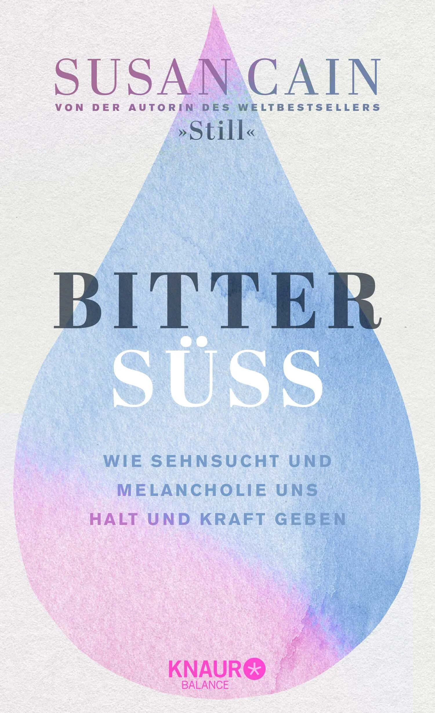 Weshalb es sich lohnt, auch Kummer und Melancholie zuzulassen Bestseller-Autorin Susan Cain zeigt in ihrem neuen psychologischen Ratgeber Bittersüß, weshalb vermeintlich negative Gefühle wie Trauer, Melancholie, Schmerz und Leid zu einem wirklich erfüllten Leben gehören und wie sie uns helfen, unser volles Potenzial zu entfalten.In ihrem Bestseller Still erforschte Susan Cain die verborgene Kraft der Introvertiertheit. In Bittersüß verwendet sie dieselbe Mischung aus Recherche, Geschichtenerzählen und Memoir, um zu zeigen, wie Bittersüße der Schlüssel zu einem erfüllten Leben ist. Anhand vieler anschaulicher Beispiele verdeutlicht sie, wie das Verständnis der Bittersüße es uns ermöglicht, die Übergänge des Lebens zu überstehen.Wir leben in einer Gesellschaft, die uns suggeriert, permanent fröhlich und glücklich sein zu müssen und die keinen Kummer erlaubt. Doch ohne Licht kein Schatten, ohne Tag keine Nacht – Melancholie, Traurigkeit, Sehnsucht und schwierige Emotionen gehören ganz natürlich zu unserem Leben. Nur indem wir die ganze Fülle des Lebens annehmen, entdecken wir Sinn und Verbindung, Liebe und Freude. Dichter und Komponisten wussten dies zu allen Zeiten und haben unvergängliche Meisterwerke von bittersüßer Schönheit erschaffen.In einer Zeit großer Einsamkeit und persönlicher Angst bringt uns Bittersüß auf tiefe und unerwartete Weise zusammen, indem wir unseren persönlichen und kollektiven Schmerz in Kreativität, Transzendenz und Verbindung verwandeln.