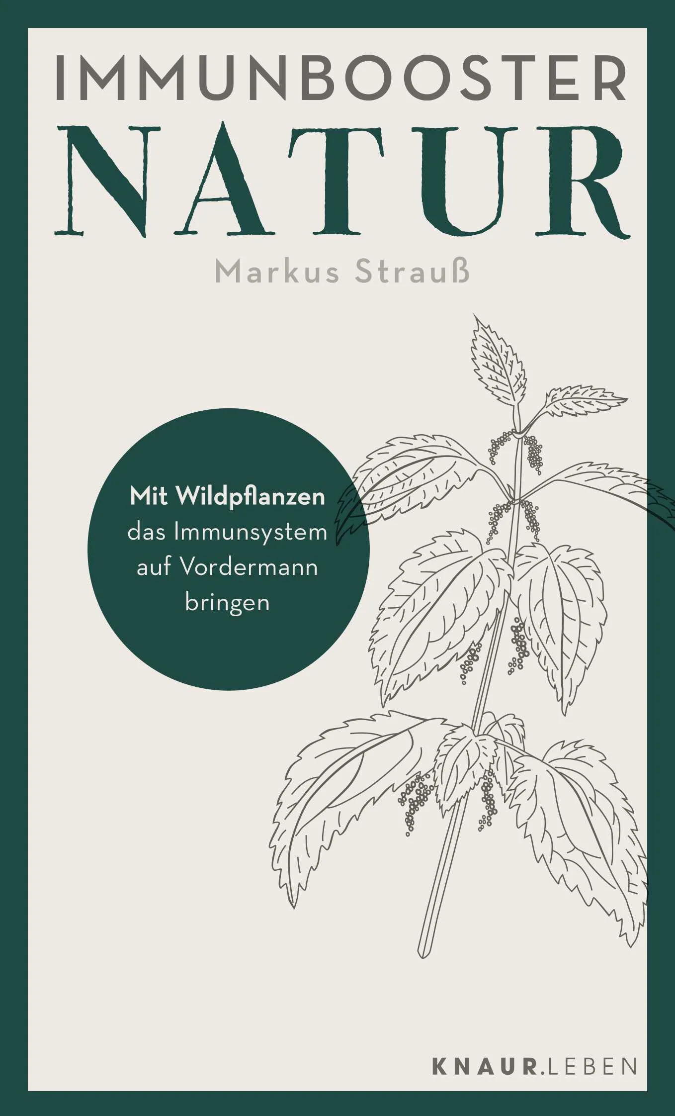 Immunbooster Natur: Stärken Sie Ihre Abwehrkräfte mit der Heilkraft der Natur!In seinem neuen Buch Immunbooster Natur zeigt der renommierte Geograph, Biologe und Wildpflanzenexperte Dr. rer. nat. Markus Strauß, wie Sie auf natürliche Weise Ihr Immunsystem stärken und Ihre Gesundheit ganzheitlich fördern können. Lernen Sie die besten Immunbooster aus der Natur kennen und erfahren Sie, wie Sie diese gezielt für eine optimale Immunsystemstärkung einsetzen.Von der vitalisierende Wirkung des Waldes über die Kraft spezieller Wildpflanzen bis hin zu effektiven Atemtechniken, Meditation und Yoga - Dr. Strauß präsentiert ein umfassendes Programm für ein starkes Immunsystem. Entdecken Sie die Heilkraft der Natur und aktivieren Sie Ihre körpereigenen Abwehrkräfte auf ganzheitliche Weise.Ein wertvoller Ratgeber für alle, die ihre Gesundheit auf natürliche Art vorsorgen und ihr Wohlbefinden steigern möchten. Immunbooster Natur - Ihr Schlüssel zu einem vitalen und widerstandsfähigen Körper!