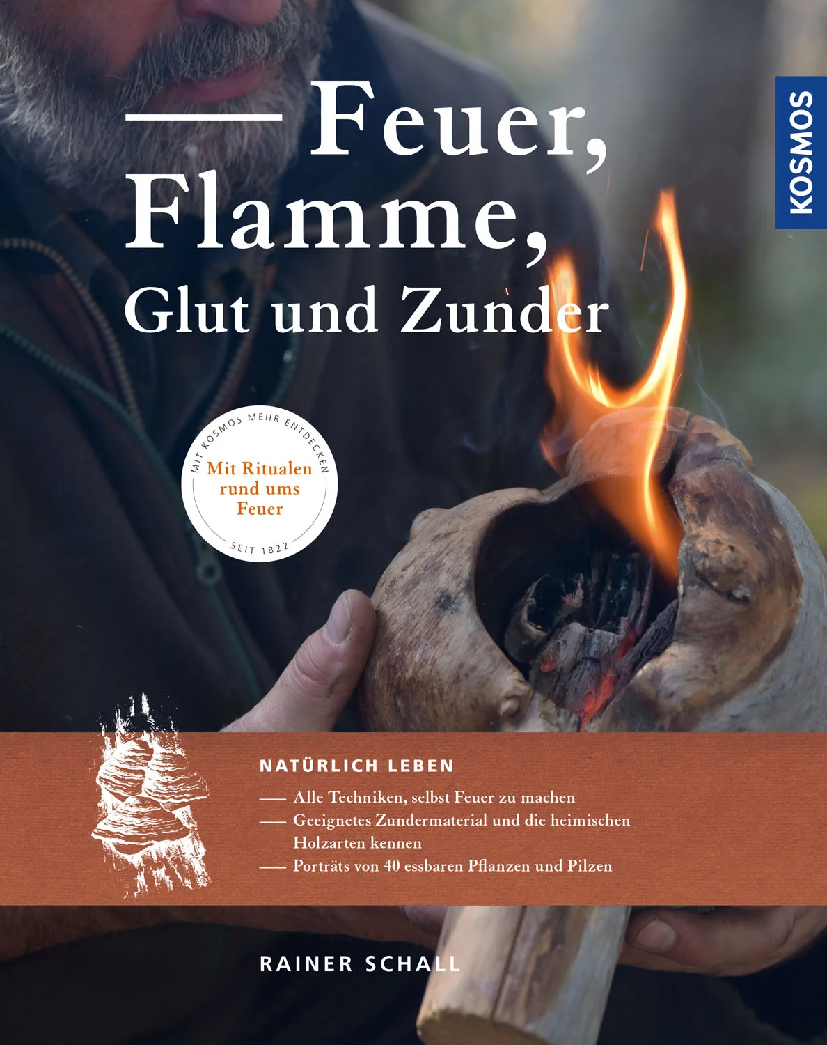 Offenes Feuer, besonders ein Lagerfeuer unter freiem Himmel, ist Faszination pur. Und in der Wildnis bedeutet es Wärme, Essen und Überleben. Outdoor- und Survivalexperte Rainer Schall kennt alle alten Techniken des Feuermachens, wie Feuerschlagen oder Feuerbohren, und weiß als erfahrener Kursleiter, wie man sie Schritt für Schritt erfolgreich vermittelt. Welche Materialien brauche ich? Wo finde ich geeigneten Zunder? Und was ist in puncto Sicherheit zu beachten? Außerdem enthält sein Ratgeber jede Menge zündende Ideen für das Outdoor-Kochen mit Wildpflanzen, selbstgemachtes Essgeschirr und stimmungsvolle Feuerrituale. Ein innovativer Ratgeber mit vielen Fotos und praktischen Anleitungen, der jeden Outdoor-Fan begeistern wird.