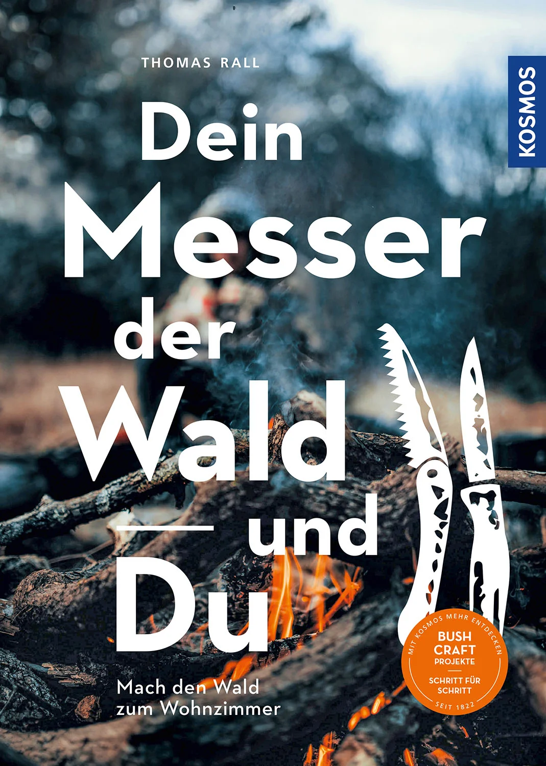 Ein gutes Messer – viel mehr braucht man nicht, um sich in den Wäldern heimisch zu fühlen. Mit dieser hervorragenden Anleitung des Wildnispädagogen Thomas Rall lernt man das Waldhandwerk von Grund auf. Der Leser erfährt, wie er mit dem Messer einfache Werkzeuge aus Holz schnitzt, Schnur aus Rindenbast gewinnt und Naturklebstoff herstellt. Darauf aufbauend folgen anspruchsvollere Projekte, mit denen man sich nach und nach in der freien Natur ein gemütliches Lager schaffen kann. Ausführliche Schritt-für-Schritt-Anleitungen sorgen für ein frustfreies Outdoor-Abenteuer vor den Toren der Stadt..