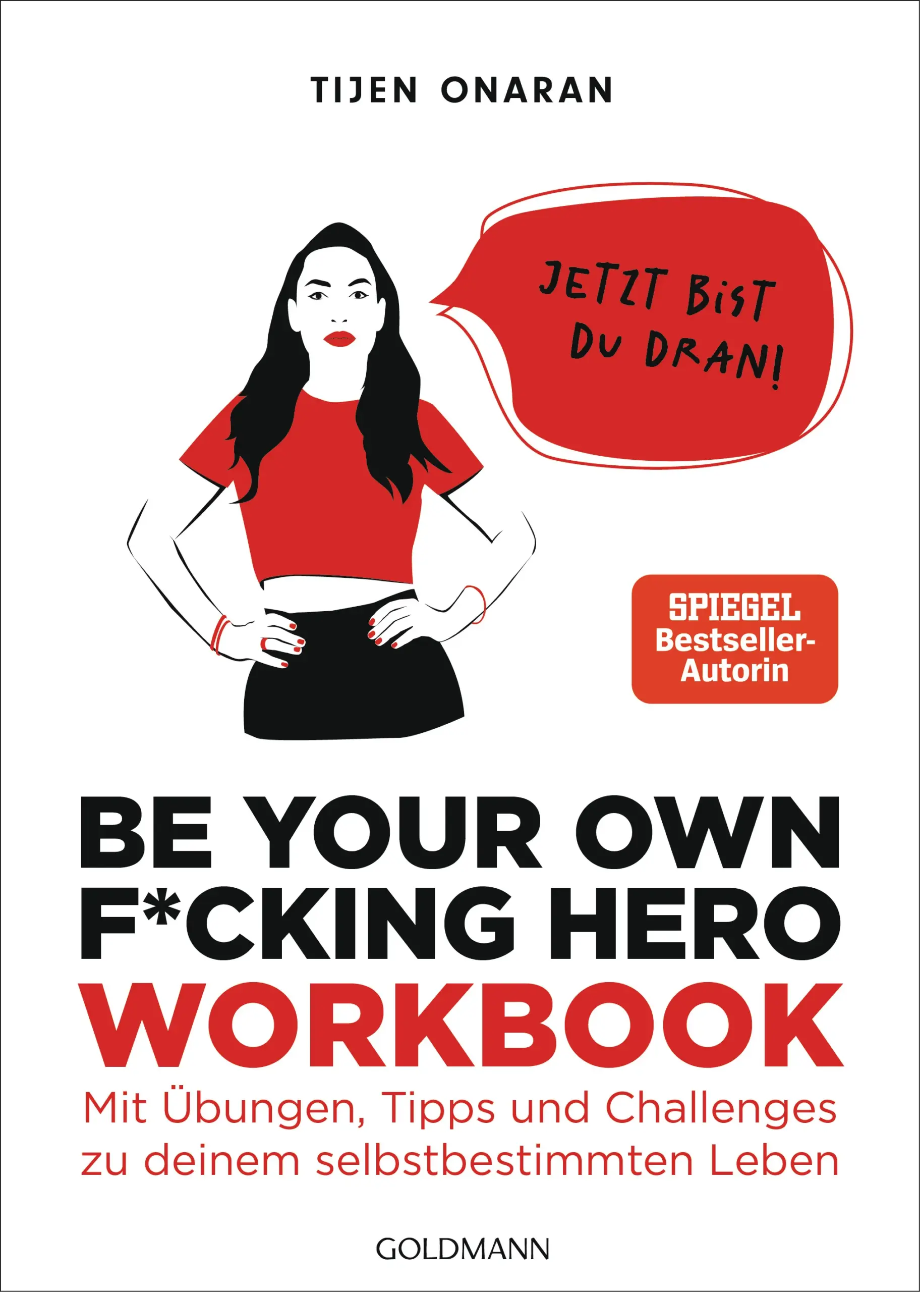 Dein Arbeitsbuch für mehr Mut im LebenIn ihrem inspirierenden Bestseller Be Your Own F*cking Hero erzählt die erfolgreiche Unternehmerin Tijen Onaran, wie sie sich als Kind türkischer Eltern aus dem Nichts eine erfolgreiche Karriere aufgebaut hat, wie sie trotz aller Rückschläge und Hindernisse mutig ihren eigenen Weg gegangen ist und gelernt hat, für sich selbst auf- und einzustehen. Mit diesem cool gestalteten Arbeitsbuch können wir nun alle von Tijen und ihrer Erfolgsstory lernen: Sie teilt darin ihre ganz persönlichen Mut-Momente, Lieblingsquotes, Challenges und praktische Übungen, die ihr dabei geholfen haben, selbstbestimmt zu sein und mutige Entscheidungen zu treffen. Der perfekte Begleiter für alle, die ihr Leben proaktiv gestalten wollen – von den Finanzen über den Freundeskreis und das berufliche Netzwerk bis hin zu Mode und Beauty!Ausstattung: 2-farbig, ca. 15 Illustrationen