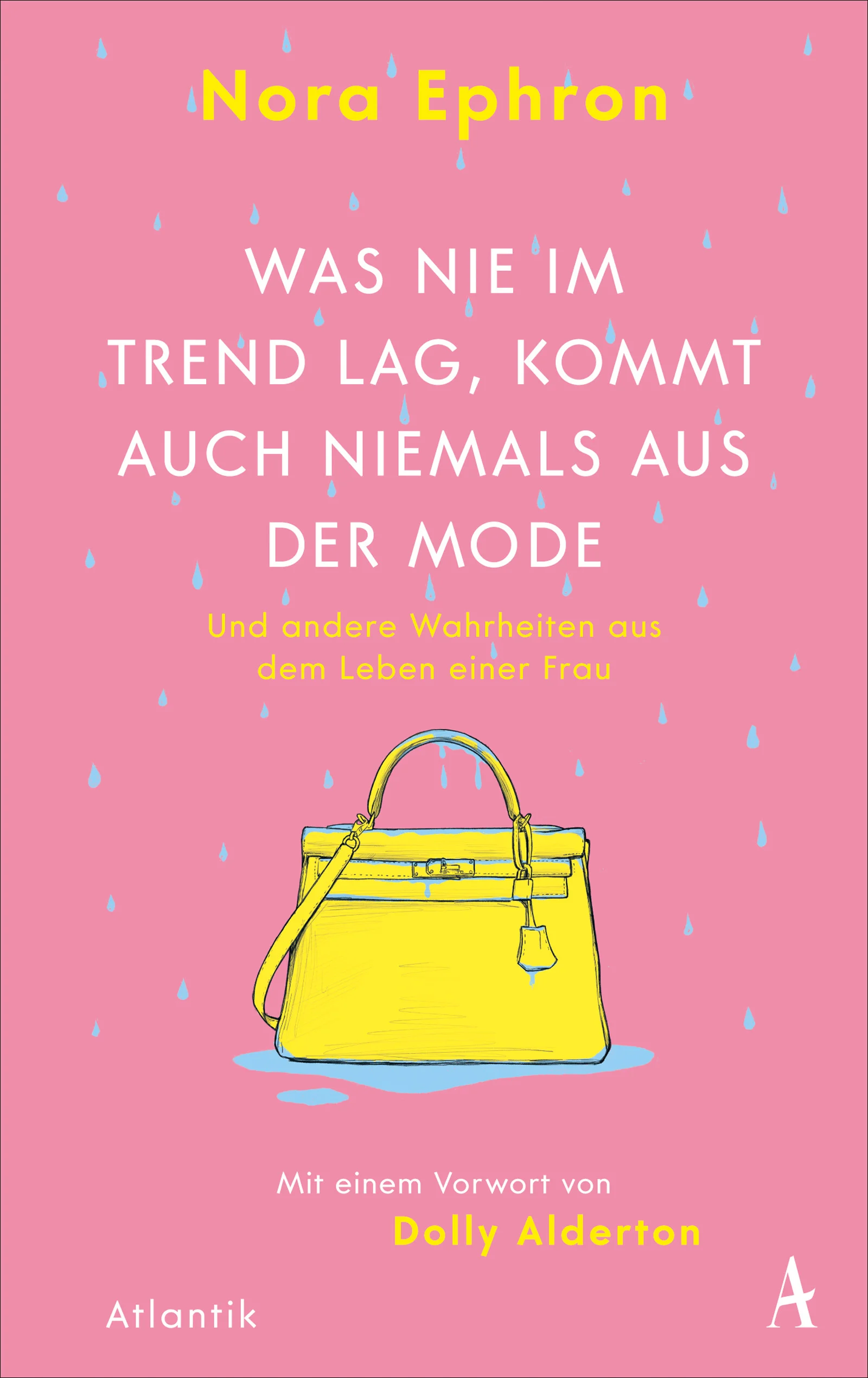 „Ich bin ein Riesenfan, fast schon Ephronologin.” Dolly AldertonNora Ephron ist Kult und dies ist ihr Kultbuch: Darin schreibt sie darüber, was es bedeutet, eine moderne Frau zu sein, deckt Tücken und Freuden, Hürden, Probleme und Chancen auf, und die kleinen Details, die wir alle zu gut kennen – vom ideellen Wert einer Handtasche über Diskriminierungen im Job bis hin zu grenzenloser Liebe zu Essen und den ersten Falten: ehrlich, klug, witzig und keineswegs gradlinig romantisch. Nicht zuletzt sind Ephrons Geschichten eine große Liebeserklärung an ihre Wahlheimat New York City. Ein absolutes Muss für jede Frau jeden Alters!  
