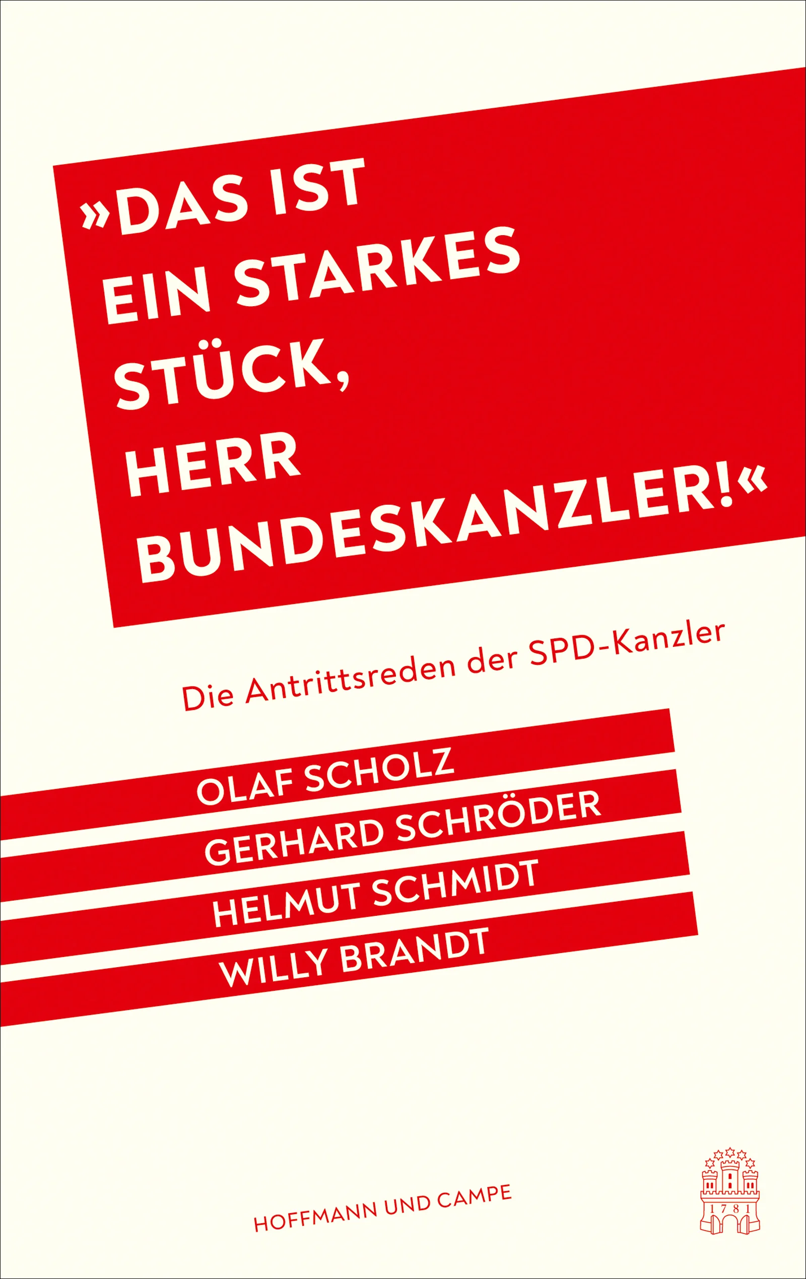 Auf Olaf Scholz ruhen große Hoffnungen. Wird er Deutschland entscheidend verändern können? Die Energiewenden durchsetzen und die Auswirkungen der Pandemie begrenzen können? Und den „Respekt“, auf den er in seiner Antrittsrede verwies, gesellschaftlich wieder zur Norm machen können anstelle des „enthemmten“ Extremismus? Auch auf Brandt, Schmidt und Schröder lasteten hohe Erwartungen, sie alle haben kämpferische Reden gehalten und große Programme versprochen. Sie alle wollten es anders, besser machen, als ihre jeweiligen Vorgänger. Der Opposition gefiel das oft nicht, wie der titelgebende Zwischenruf von Rainer Barzel bei Willy Brandts Regierungserklärung 1969 verdeutlicht. Was bleibt, von den Vorhaben der großen SPD-Kanzler?Erstmals erscheinen nun die Antrittsreden der vier SPD-Kanzler Olaf Scholz, Gerhard Schröder, Helmut Schmidt und Willy Brandt im Original-Wortlaut zum Nachlesen, mit einem kommentierenden Nachwort von Stefan Aust.