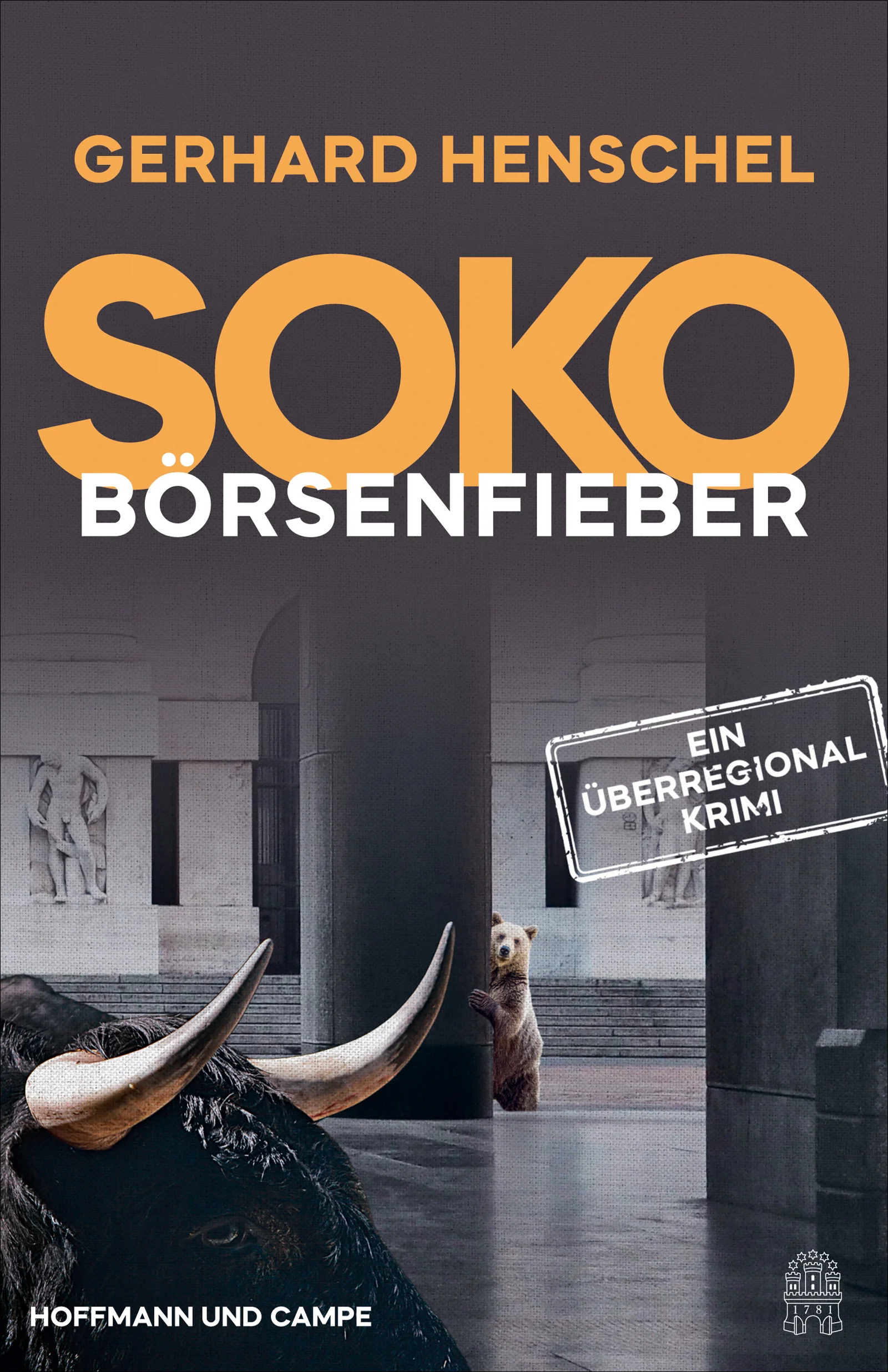 Der ganze Wahnsinn der Finanzwelt in einem gnadenlos unterhaltsamen Krimi, der keine Grenzen kenntKommissarin Fischer und Kommissar Gerold aus Uelzen sind Eltern von Drillingen geworden. Und es kommt noch schlimmer: Bei Bad Bevensen schwimmt die Leiche eines Bankangestellten im Elbeseitenkanal. Auch in anderen Ländern fallen plötzlich Banker Mordanschlägen zum Opfer. Daraufhin tritt in Bern die SoKo Börsenfieber zusammen. Während Gerold und Fischer die Unterwelt aufmischen, erleben Frank Schulz und Thomas Gsella sowie Michael Ringel und Rayk Wieland ihre mehr oder minder haarsträubenden Abenteuer. Wer Henschel kennt, der ahnt bereits, dass in Teil 3 der beliebten SoKo-Reihe die Finanzwelt nicht gut davonkommen wird.  