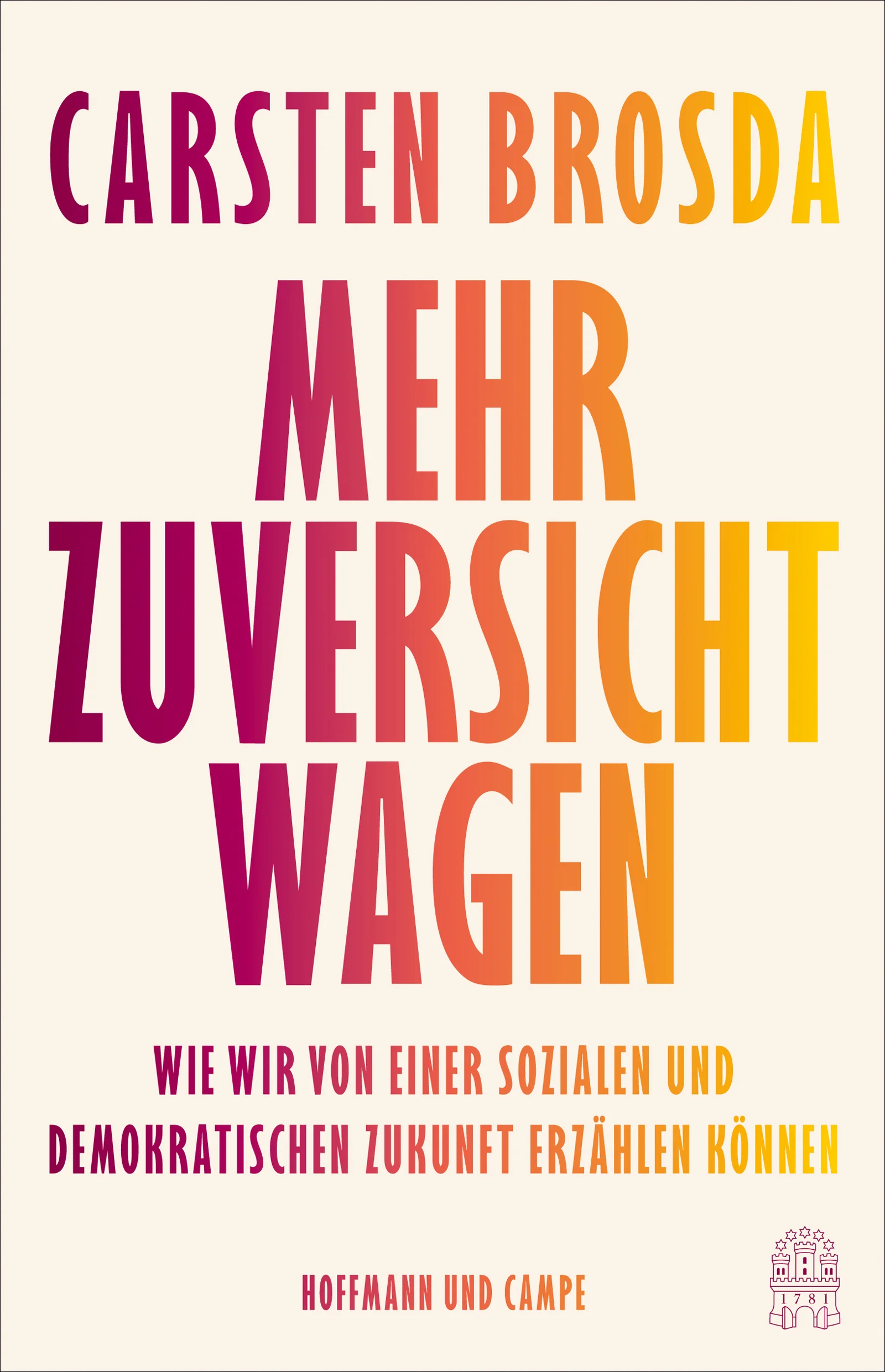 In Zeiten sich überlagernder Krisen und Katastrophen zeigt Carsten Brosda Wege in eine gute Zukunft auf. Im Zentrum steht dabei die Kraft gemeinsamer Geschichten, die wir uns als Gesellschaft endlich neu und besser erzählen müssen.In diesem ebenso erhellenden wie Hoffnung stiftenden Buch erzählt Carsten Brosda auf kluge und persönliche Weise, warum eine gute Zukunft trotz aller Krisen und Konflikte noch immer möglich ist. Plausible Gründe für das Gelingen einer besseren Gesellschaft entdeckt er unter anderem in den Songtexten von Bruce Springsteen, in Filmen wie Nomadland und auch in Büchern oder in Theaterstücken. Sie sind nicht bloß Versuche, eine chaotische Welt zu ordnen und besser zu verstehen. Carsten Brosda findet in diesen Erzählungen reiche Quellen politischer Zuversicht. Sie sind Ausdruck einer tieferen Vernunft und unabdingbare Voraussetzung dafür, künftig freier, gerechter und solidarischer zusammenzuleben. Ein faszinierendes Werk, das Politik nicht nur überraschend verständlich macht, sondern auch einen überzeugenden Gegenentwurf zum um sich greifenden Fatalismus liefert.»Einer der wichtigsten und klügsten Zukunftsgeschichtenerzähler unseres Landes. Was Carsten Brosda sagt und schreibt, verdient größtmögliche Aufmerksamkeit und Beachtung. Und zwar immer.« – Igor Levit»Eloquent und fundiert verwebt Brosda gegenwärtig verhärtete Debatten mit Kunst, Kultur und Philosophie und bietet eine erfrischend klare, persönliche und zugleich nachdenkliche Perspektive. Ein mutiges, weitsichtiges Buch. Ausgerechnet aus der Mitte politischen Betriebs. Welch’ intellektuelles Feuerwerk!« – Kübra Gümüşay»Carsten Brosda ist so schlau und uneitel, dass er es schafft hochpolitische und komplizierte Vorgänge so zu schreiben, dass sie unterhaltsam und geistreich sind und alle sie verstehen können. Bei den meisten anderen ist es genau anders herum.« – Thees Uhlmann»Carsten Brosda weigert sich beharrlich, klein und lauwarm zu denken – und baut hier erzählend allen, die das Politische groß und mutig denken wollen, ein kluges, leidenschaftsorientiertes Geländer. Den nötigen Beat in den Hüften gibt es gratis obendrauf dazu.« – Simone Buchholz