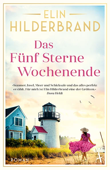 „Mit Elin Hilderbrand den Sommer zu verbringen ist Glück.“ Dora HeldtHollis Shaws Lebens scheint perfekt: Sie ist erfolgreiche Food-Bloggerin und führt eine glückliche Ehe. Tochter Caroline studiert und geht ihren Weg. Als Hollis’ Mann jedoch völlig unerwartet stirbt, ist nichts mehr, wie es war. Doch Hollis hat der Lebensmut nicht verlassen: Sie lädt ihre vier wichtigsten Freundinnen in ihr wunderschönes Strandhaus ein, um zu fünft ein “Fünf Sterne Wochenende” zu verbringen. Jede der Frauen bringt ihre eigene Geschichte mit, und schon bald kommt es zu einigen überraschenden Bekenntnissen. Während ein unvergessliches Wochenende seinen Lauf nimmt, treten immer mehr kleine und große Geheimnisse ans Licht und das Leben schlägt die fünf Freundinnen auf neue, unerwartete Weise in seinen Bann.