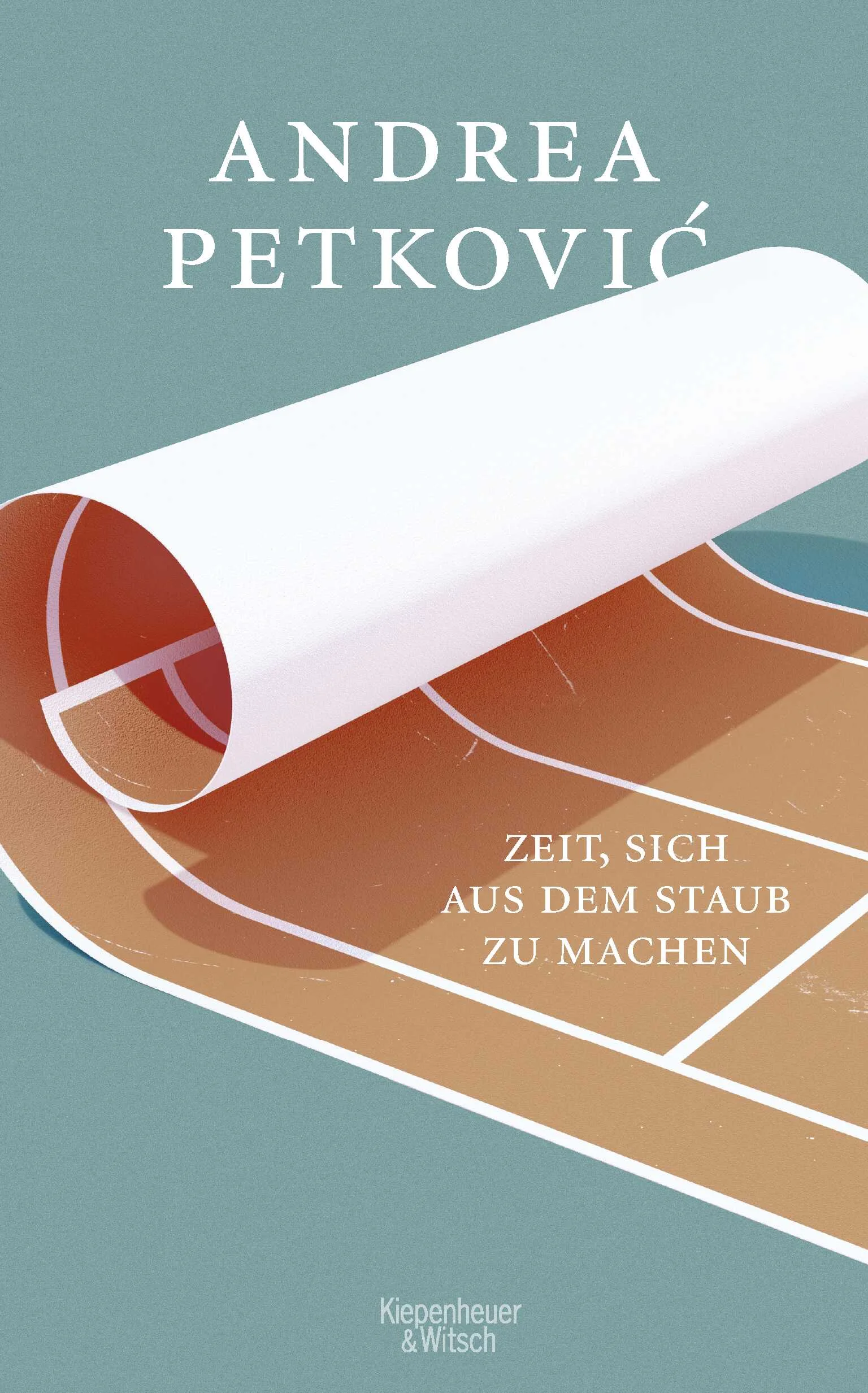 Andrea Petković ist einem breiten Publikum nicht nur als Weltklasse-Tennisspielerin bekannt, mit ihrem Debüt »Zwischen Ruhm und Ehre liegt die Nacht« hat sie sich auch als neue Stimme in der Literaturszene etabliert. In ihrem aktuellen Buch verarbeitet sie den großen Bruch in ihrem Leben: den Ausstieg aus dem Profisport. Und geht dabei existenziellen Fragen auf den Grund, die sich uns allen angesichts großer Veränderungen im Leben stellen.Wer ist man, wenn man das zurücklässt, dem man sein ganzes Leben gewidmet hat? Wie sich neuerfinden? Und wie vor allem weiß man, dass es Zeit ist für diesen lebensverändernden Einschnitt? »Zeit, sich aus dem Staub zu machen« erzählt literarisch stark verdichtet von einem Lebensereignis, das sich mal anfühlt wie der harte Ausstieg aus einer Sucht, mal wie ein schmerzlicher Abschied von dem Alltag, wie man ihn nicht anders kannte, mal wie der lustvolle Beginn eines neuen Lebens jenseits der Zwänge des Profisports. Ein Schritt, der für Andrea Petković exemplarisch ist für die großen Abschiede und Transformationen, die es in einem Leben zu bewältigen gilt.