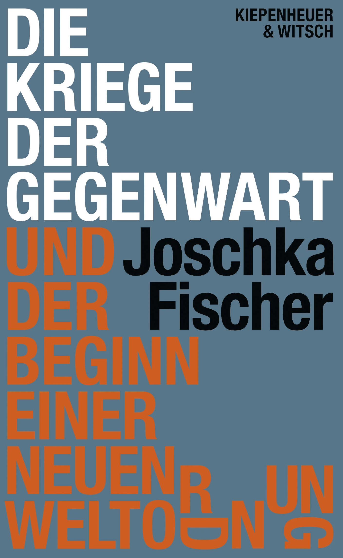 Ein Warn- und Weckruf des ehemaligen deutschen AußenministersAls im Morgengrauen des 24. Februar 2022 russische Truppen auf Befehl Wladimir Putins hin in die Ukraine einfielen, veränderte sich nicht nur Europa, sondern die gesamte Weltordnung: Der Krieg war nach Europa zurückgekehrt, der Krieg um Grenzen, um Herrschaftsansprüche und Machtfragen. Im Nahen Osten hat der Überfall der Hamas auf Israel gezeigt, welchen weltpolitischen Zündstoff verschleppte, teilweise uralte territoriale Konflikte wie jener um Palästina enthalten.  Nimmt man Pekings Drohungen gegen Taiwan noch hinzu, lässt sich unschwer erkennen, wie instabil und brisant die Weltlage geworden ist. Hinzu kommt: Der globale Süden verlangt unwiderruflich sein Recht auf Mitsprache und Teilhabe. Neue Bündnisstrukturen entstehen, ohne und jenseits des Westens, der sich zunehmend auf sich selbst zurückgeworfen sieht, weltpolitisch an Bedeutung verliert und innerhalb Europas und der USA mit mächtigen nationalistischen und antidemokratischen Bewegungen konfrontiert ist. Und was wird schließlich aus Europa, wenn die USA sich nach den Präsidentschaftswahlen von ihren transatlantischen Verpflichtungen abwenden sollten?Der ehemalige deutsche Außenminister Joschka Fischer beschreibt die Grundzüge dieser heraufziehenden neuen Ordnung und zeigt die Bedrohung und Herausforderung, die diese für die deutsche und europäische Politik bedeuten.