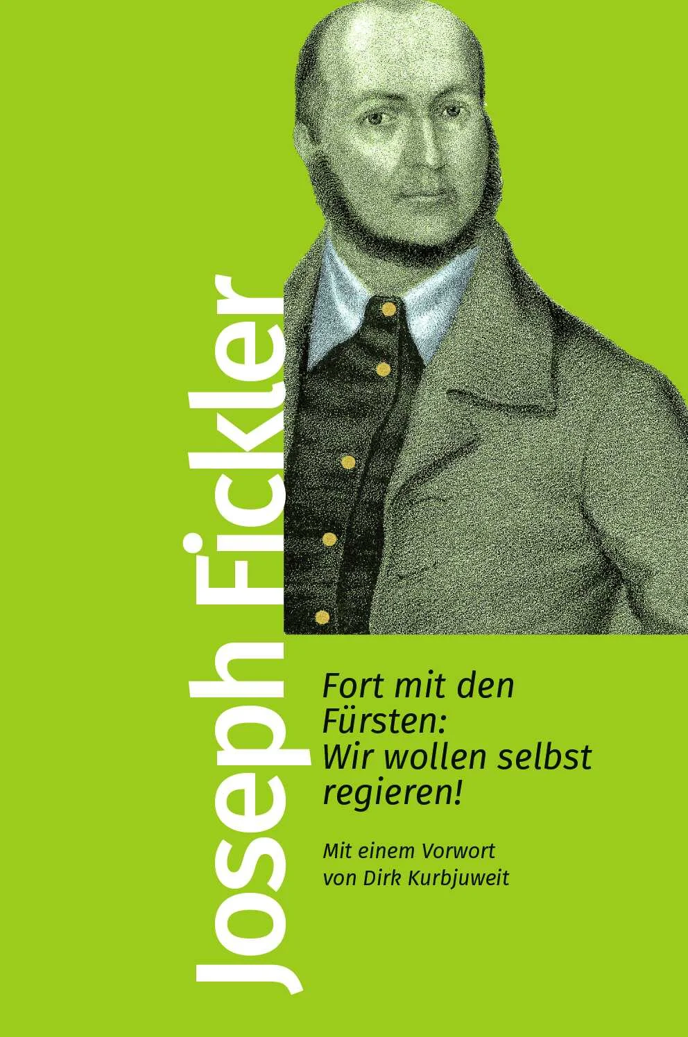 Die revolutionären Ideale des Joseph Fickler: Ein demokratisches Lehrstück für heuteAm 8. April 1848, bereits wenige Wochen nach dem Revolutionsausbruch, wird der 40-jährige Joseph Fickler im Karlsruher Bahnhof verhaftet. Sein einziges Vergehen: Er ist Demokrat. Über ein Jahr sitzt er im Kerker. Allerdings ist es nicht der Badische Großherzog, der Fickler verhafteten lässt, sondern ein liberal-konstitutioneller Politiker. Die durch die Revolution eingesetzte Badische „Märzregierung“ führt einen „Krieg“ gegen die Demokraten, sie nennt sie „Verbrecher“ und „Terroristen“. Zusammen mit anderen südwestdeutschen Reformregierungen lässt sie Baden mit 40.000 Soldaten besetzen, um eine demokratische Republik zu verhindern.Der volksnahe, überaus populäre Joseph Fickler – unter anderem Verleger, Journalist und Erfinder des „Lokalpolitikers“ – gehört zu den einflussreichsten Demokraten der Revolution. In seiner Zeitschrift Seeblätter sowie in Flugschriften begehrt er mit scharfer Wortklinge auf: „Fort mit den Fürsten: Wir wollen selbst regieren!“ Seine pointierten Texte, mit denen er gewissermaßen das Genre des „Leitartikels“ begründete, sind als demokratische Lehrstücke noch heute ein Lesegenuss.